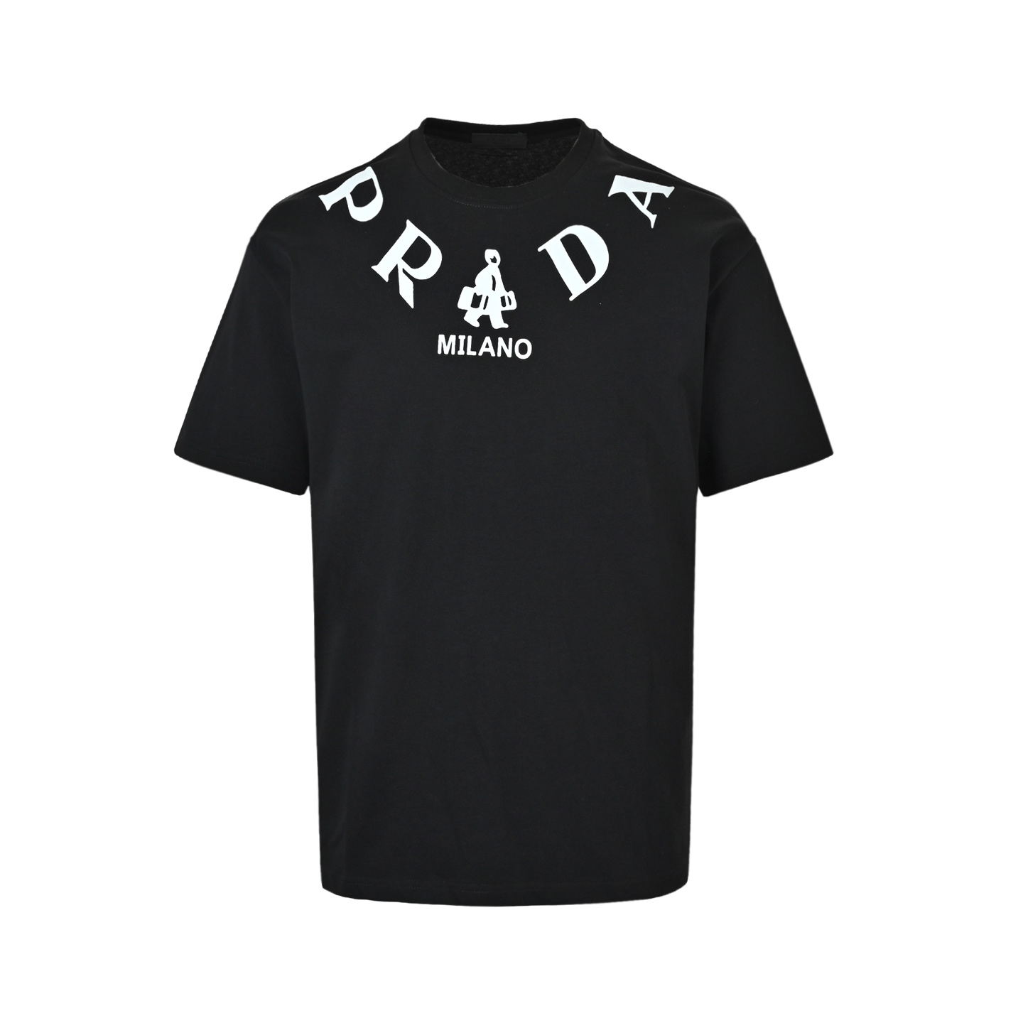Prada/普拉达 25ss 领口小人短袖