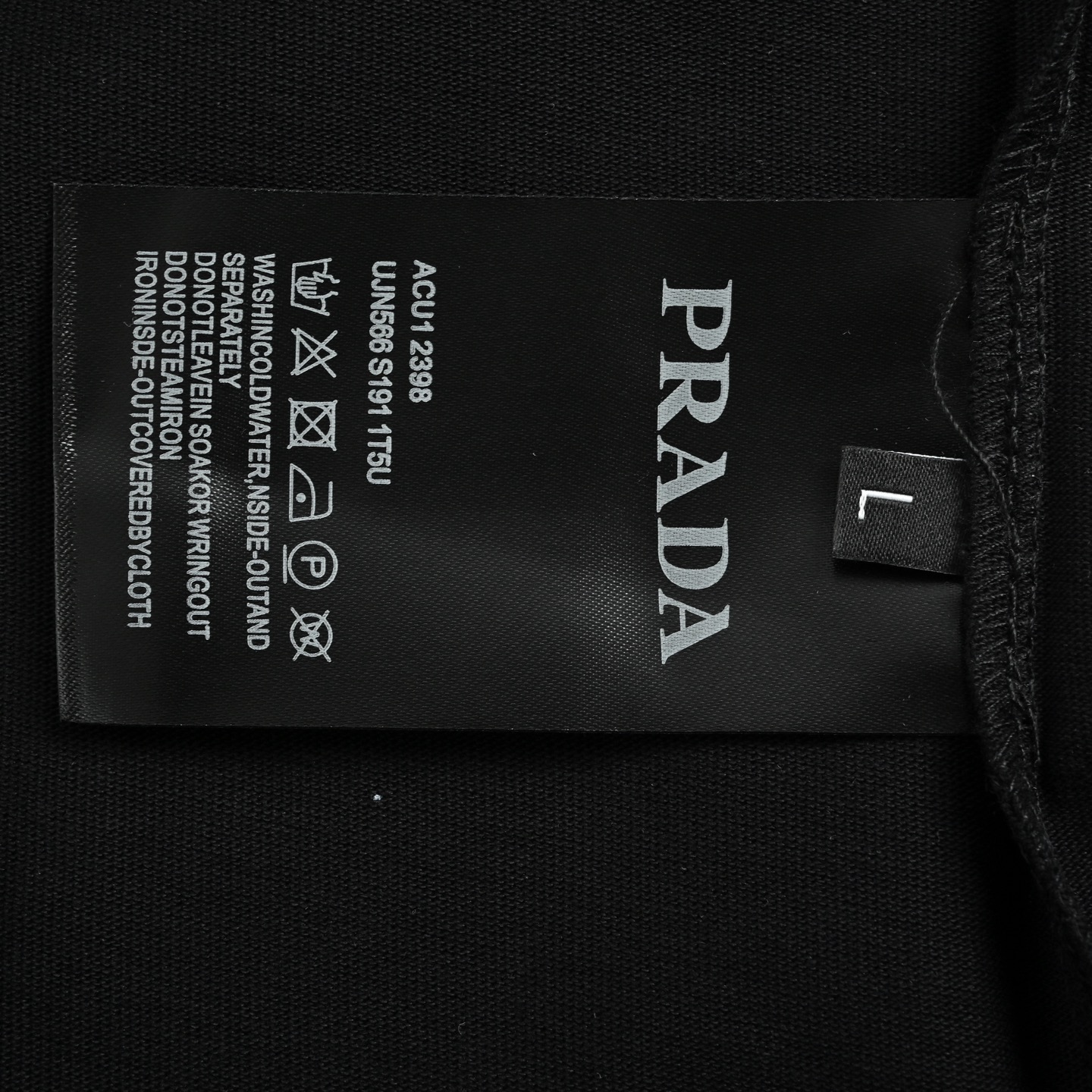 Prada/普拉达 25ss 领口小人短袖