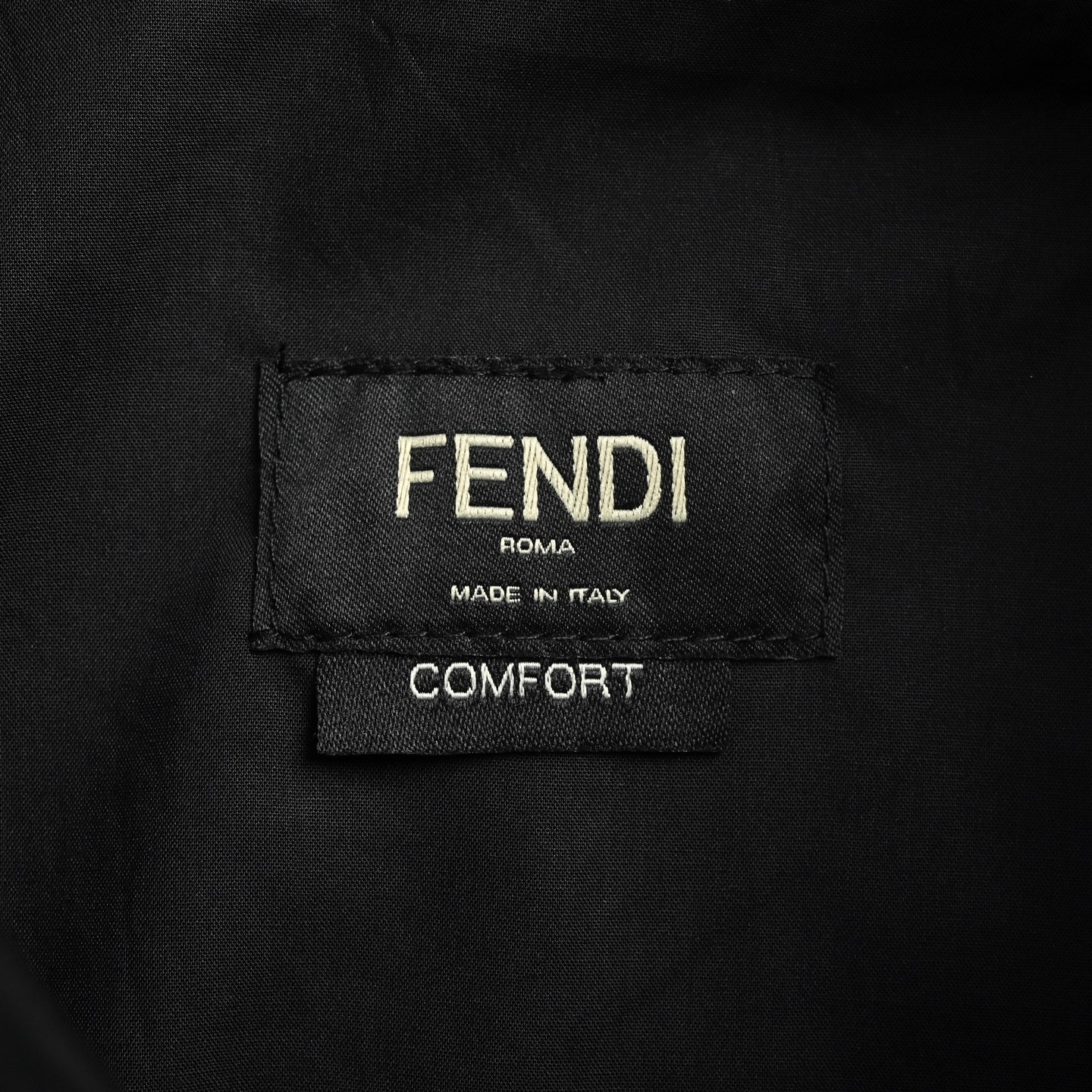 Fendi/芬迪 抽绳袋府绸长袖衬衫