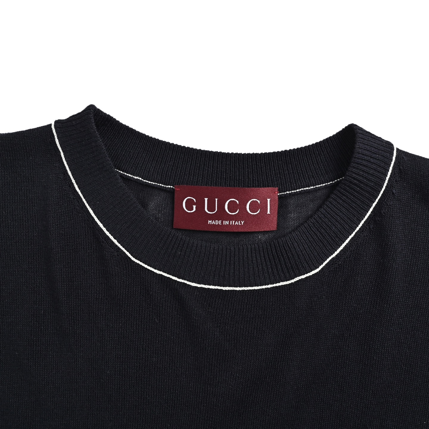 Gucci/古驰 字母嵌花针织短袖-Chinese UA Cheap High Quatity Brand Clothes Bags handbags Sneakers wholesale wholesaler seller from China Factory suppliers Fashion Clothing Shoes best Quality Beautiful Price Gucci/古驰 字母嵌花针织短袖