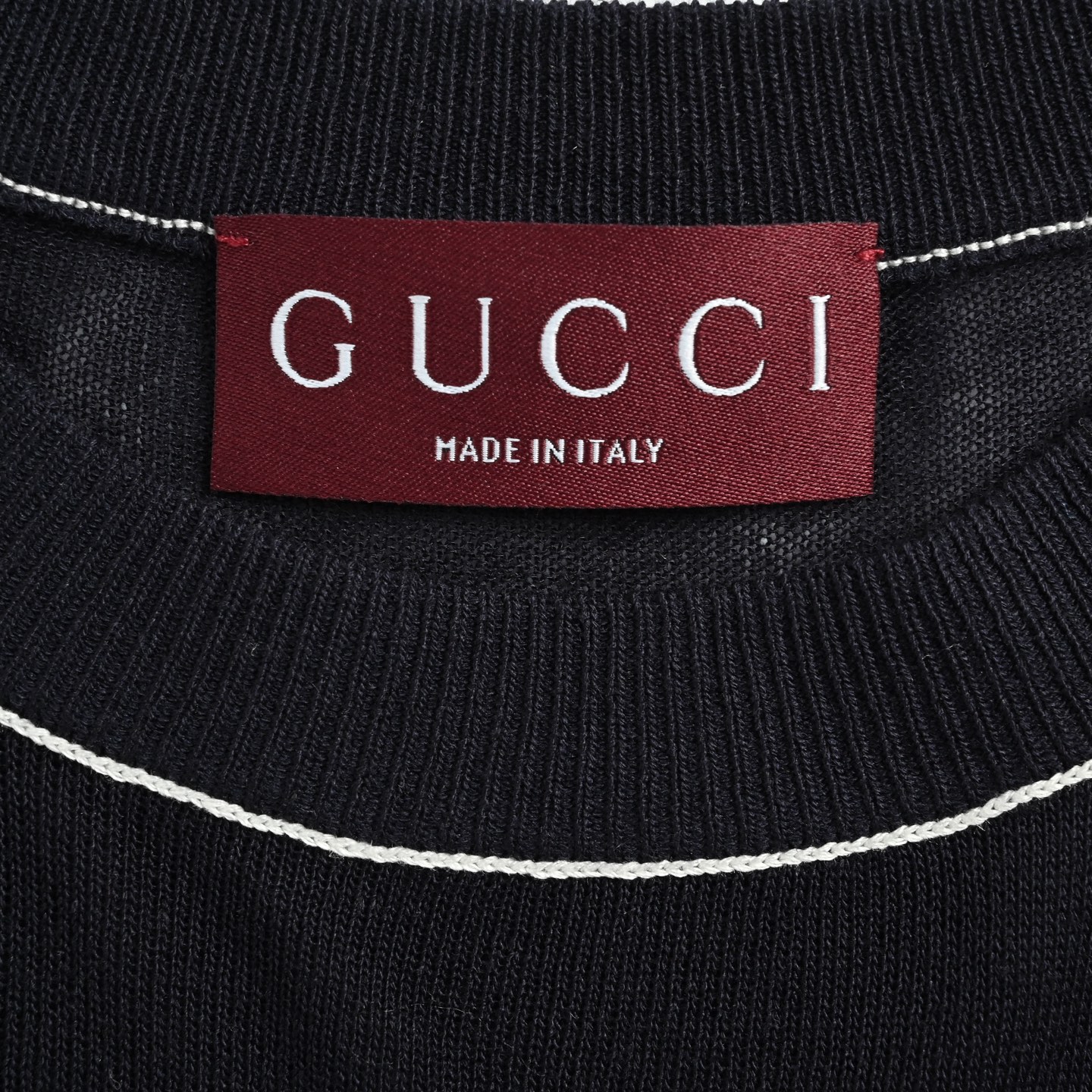 Gucci/古驰 字母嵌花针织短袖-Chinese UA Cheap High Quatity Brand Clothes Bags handbags Sneakers wholesale wholesaler seller from China Factory suppliers Fashion Clothing Shoes best Quality Beautiful Price Gucci/古驰 字母嵌花针织短袖