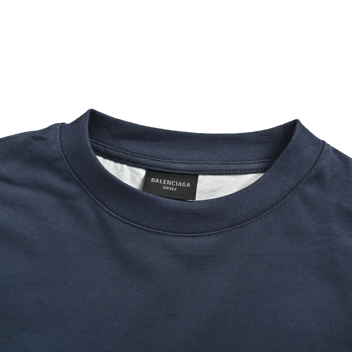 Balenciaga/巴黎世家 可乐叠层刺绣短袖