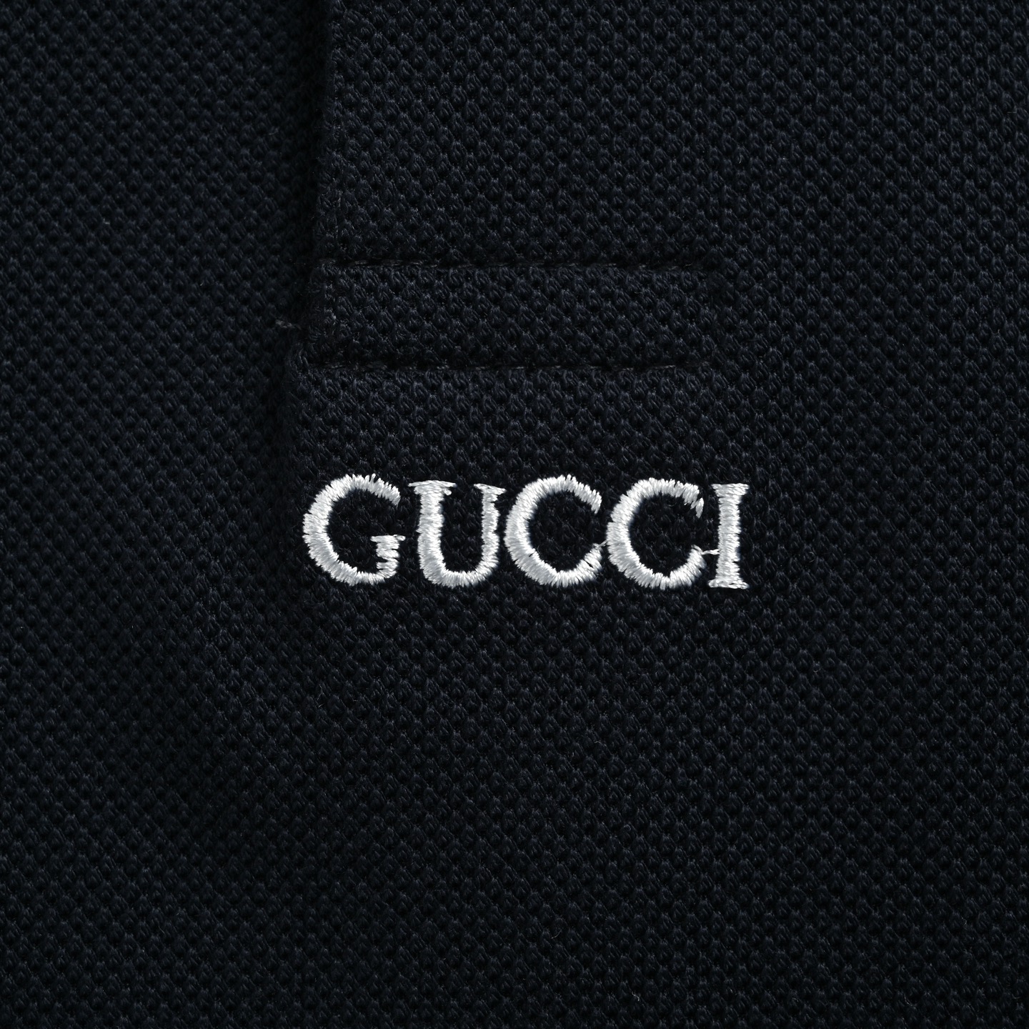 Gucci/古驰 简约字母刺绣Polo短袖 宝蓝 米杏-莆田鞋,莆田鞋货源,高仿鞋,高仿鞋货源,安福档口,莆田高仿鞋,莆田鞋批发,高仿鞋批发,莆田高仿运动鞋,高仿运动鞋,莆田运动鞋 Gucci/古驰 简约字母刺绣Polo短袖 宝蓝 米杏