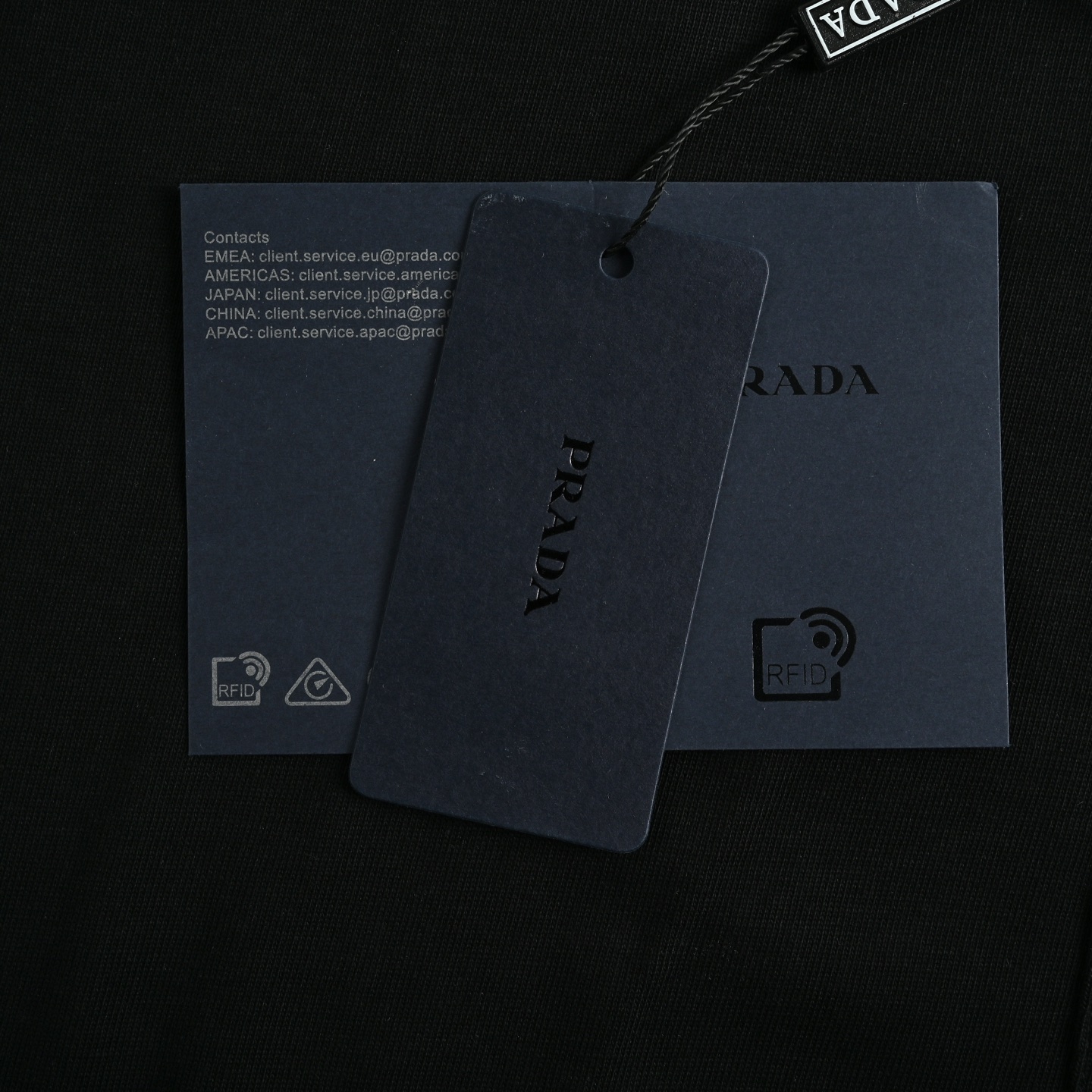 Prada/普拉达 25ss 标签口袋短袖