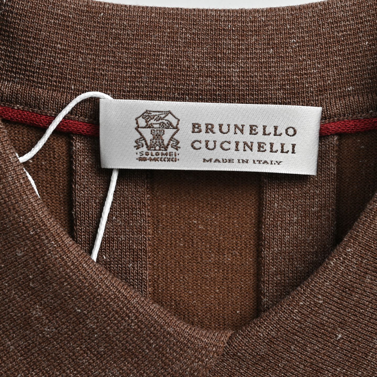 BRUNELLO CUCINELLI/BC竖条翻领罗纹棉麻针织Polo短袖-Chinese UA Cheap High Quatity Brand Clothes Bags handbags Sneakers wholesale wholesaler seller from China Factory suppliers Fashion Clothing Shoes best Quality Beautiful Price BRUNELLO CUCINELLI/BC竖条翻领罗纹棉麻针织Polo短袖