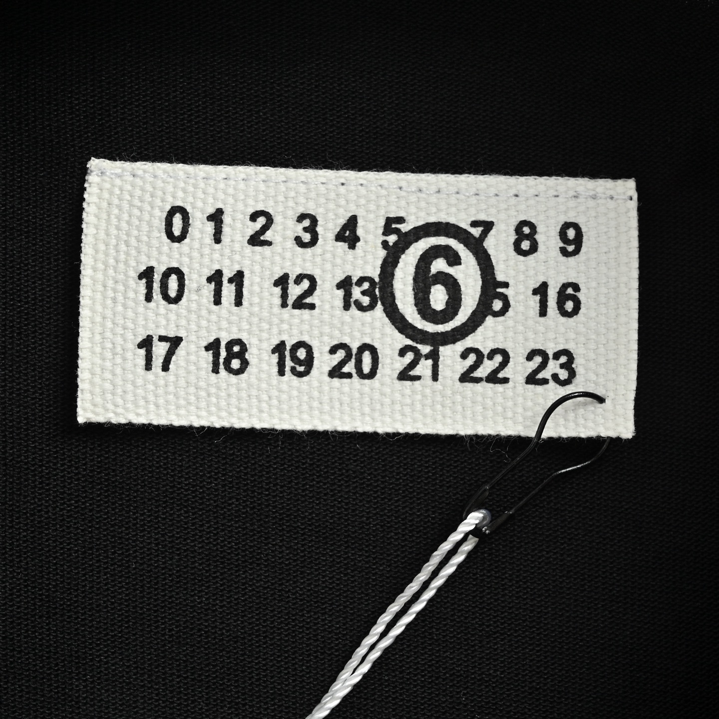Maison Margiela/马吉拉 扭曲logo印花圆领短袖 黑色