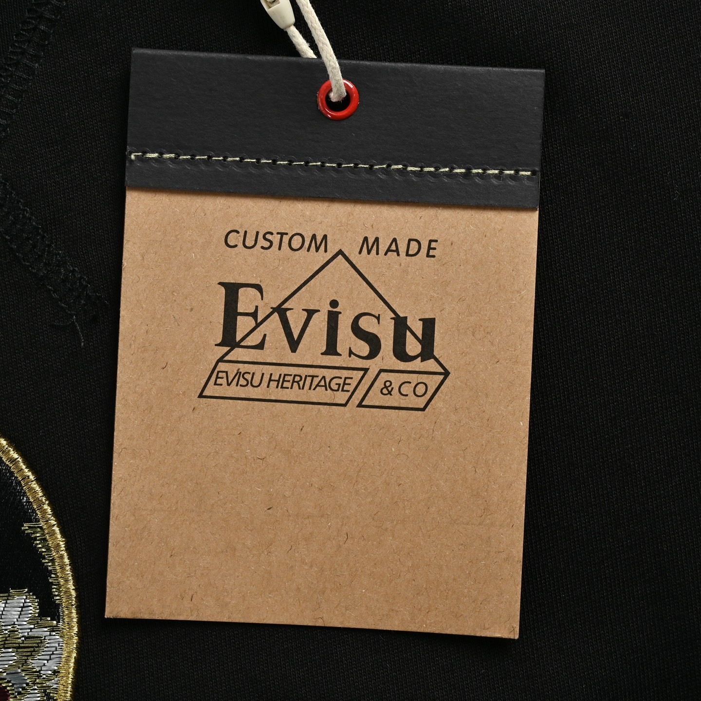 Evisu/福神 织锦小海鸥刺绣短袖-Top High Quatity Cheap Sneakers Fashion Clothing Clothes Bags handbags Shoes of all Brand wholesale With The best Quality And Beautiful Price from China Factory Chinese suppliers wholesaler seller Evisu/福神 织锦小海鸥刺绣短袖