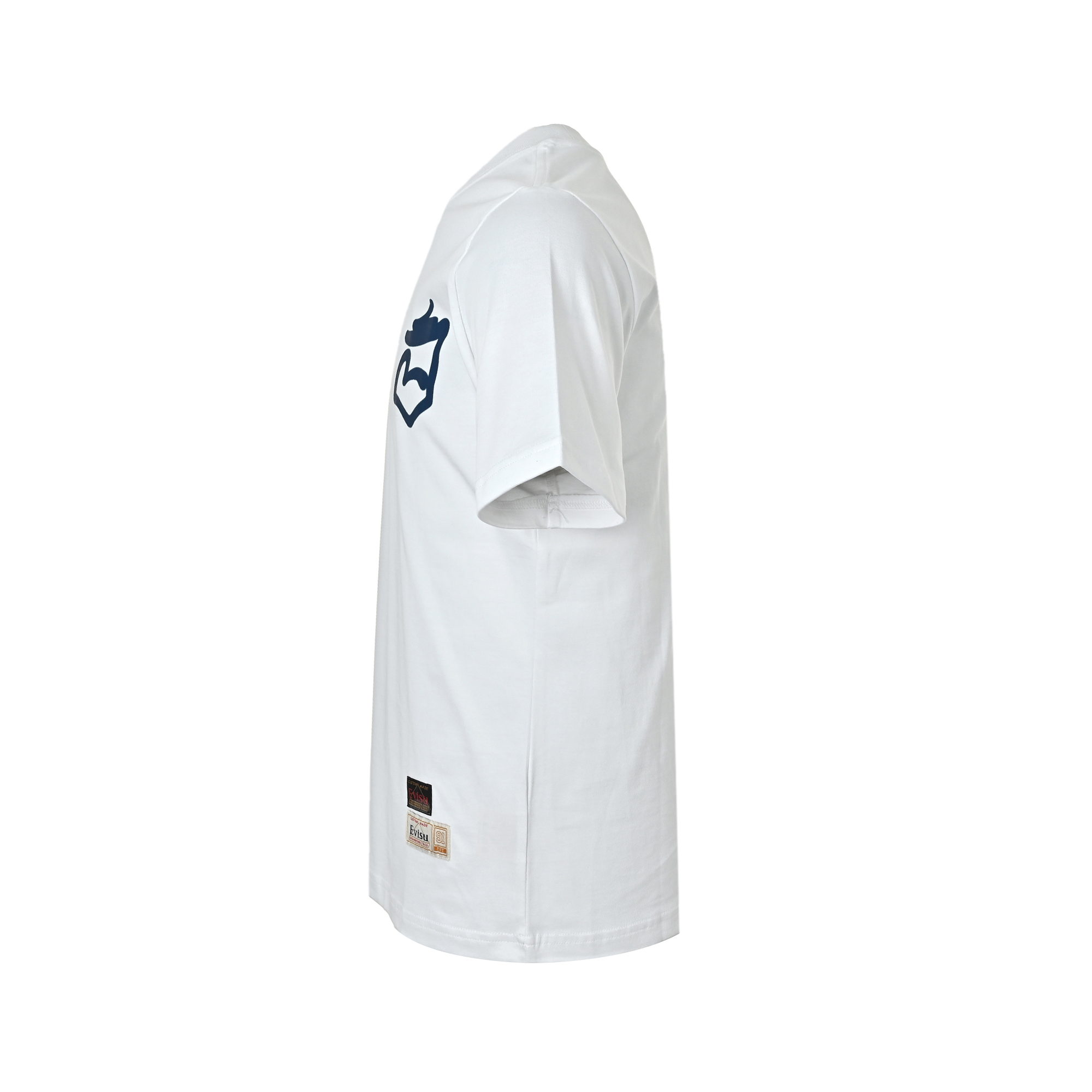 Evisu/福神 小海鸥口袋与商标涂鸦印花短袖-Top High Quatity Cheap Sneakers Fashion Clothing Clothes Bags handbags Shoes of all Brand wholesale With The best Quality And Beautiful Price from China Factory Chinese suppliers wholesaler seller Evisu/福神 小海鸥口袋与商标涂鸦印花短袖