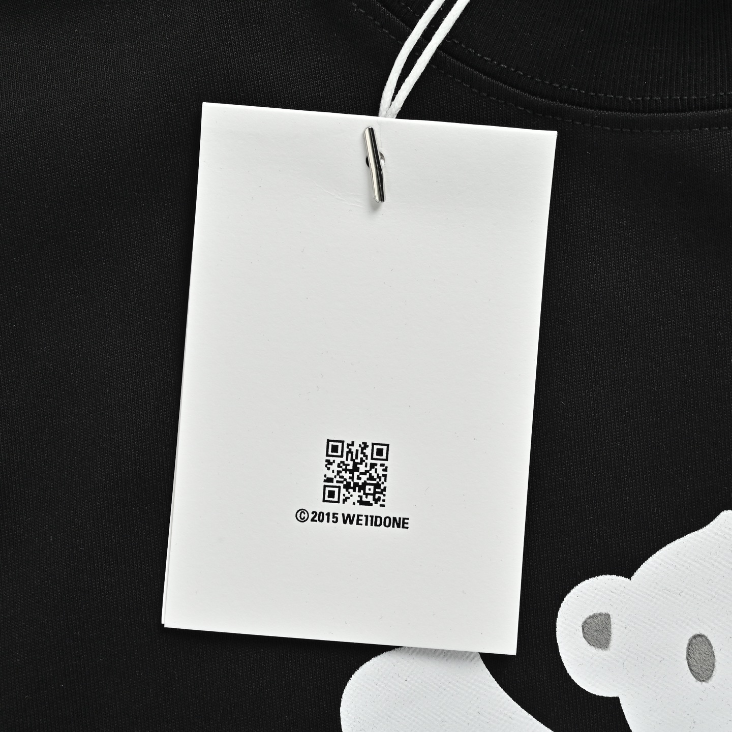 We11 Done 双面小熊植绒印花短袖黑色 白色-Top High Quatity Cheap Sneakers Fashion Clothing Clothes Bags handbags Shoes of all Brand wholesale With The best Quality And Beautiful Price from China Factory Chinese suppliers wholesaler seller We11 Done 双面小熊植绒印花短袖黑色 白色