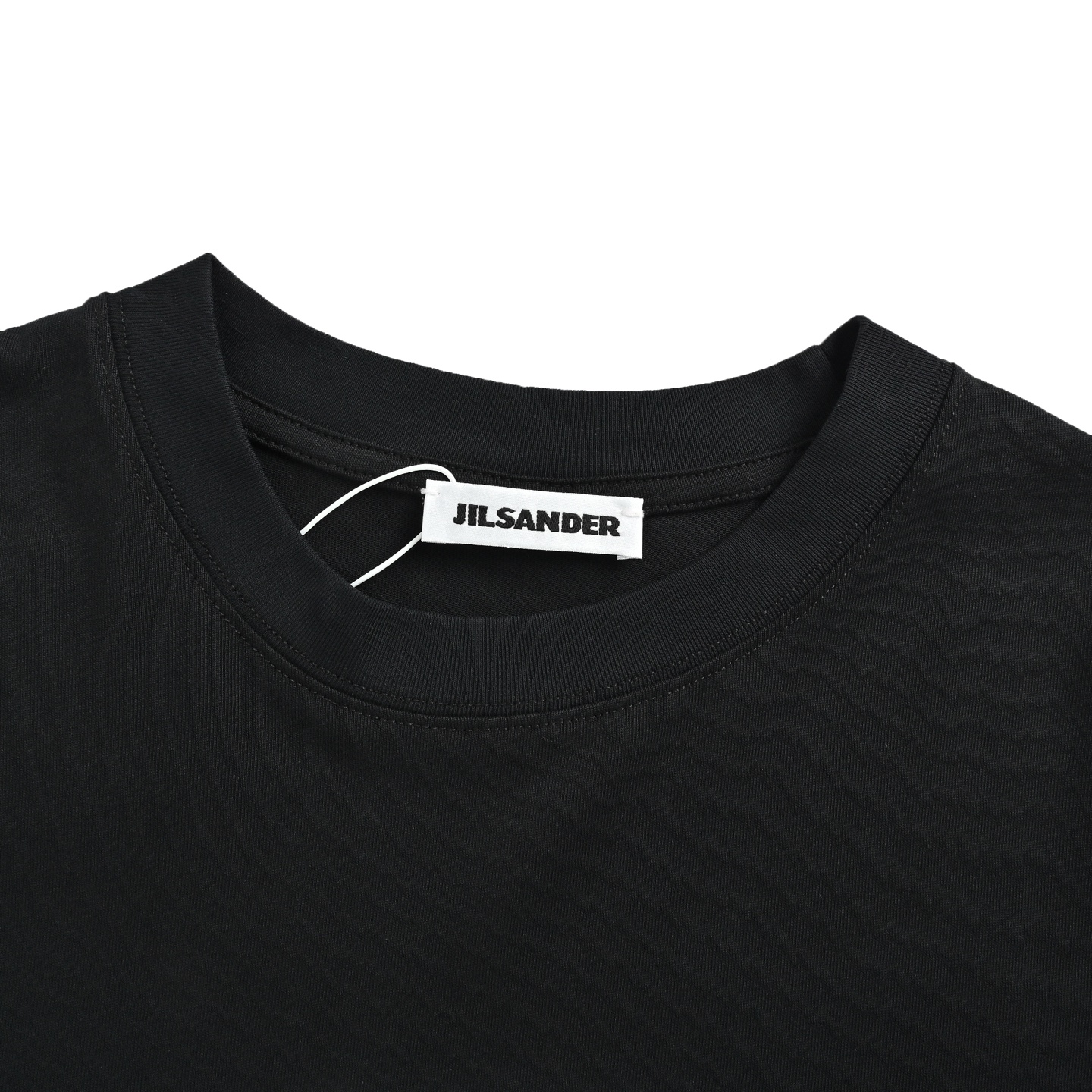 JIL SANDER 后背爱心涂鸦硅胶短袖 字母logo印花短袖T恤