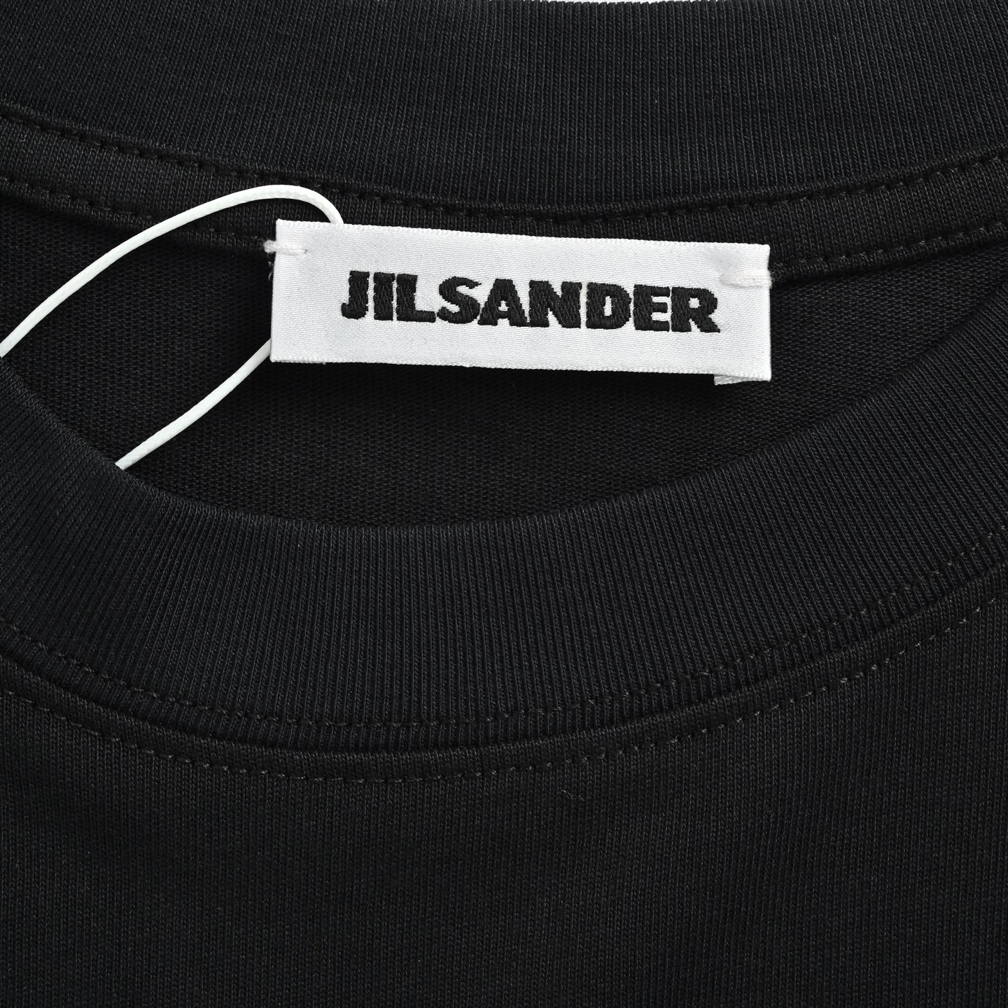 JIL SANDER 后背爱心涂鸦硅胶短袖 字母logo印花短袖T恤