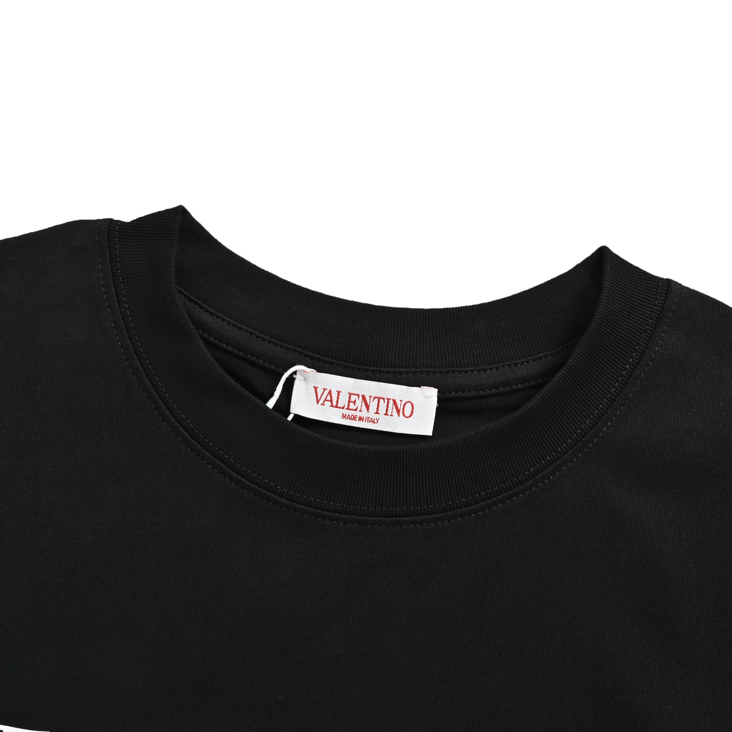 VALENTINO/华伦天奴 简约标识硅胶字母短袖 字母logo印花短袖T恤-莆田鞋,莆田鞋货源,高仿鞋,高仿鞋货源,安福档口,莆田高仿鞋,莆田鞋批发,高仿鞋批发,莆田高仿运动鞋,高仿运动鞋,莆田运动鞋 VALENTINO/华伦天奴 简约标识硅胶字母短袖 字母logo印花短袖T恤