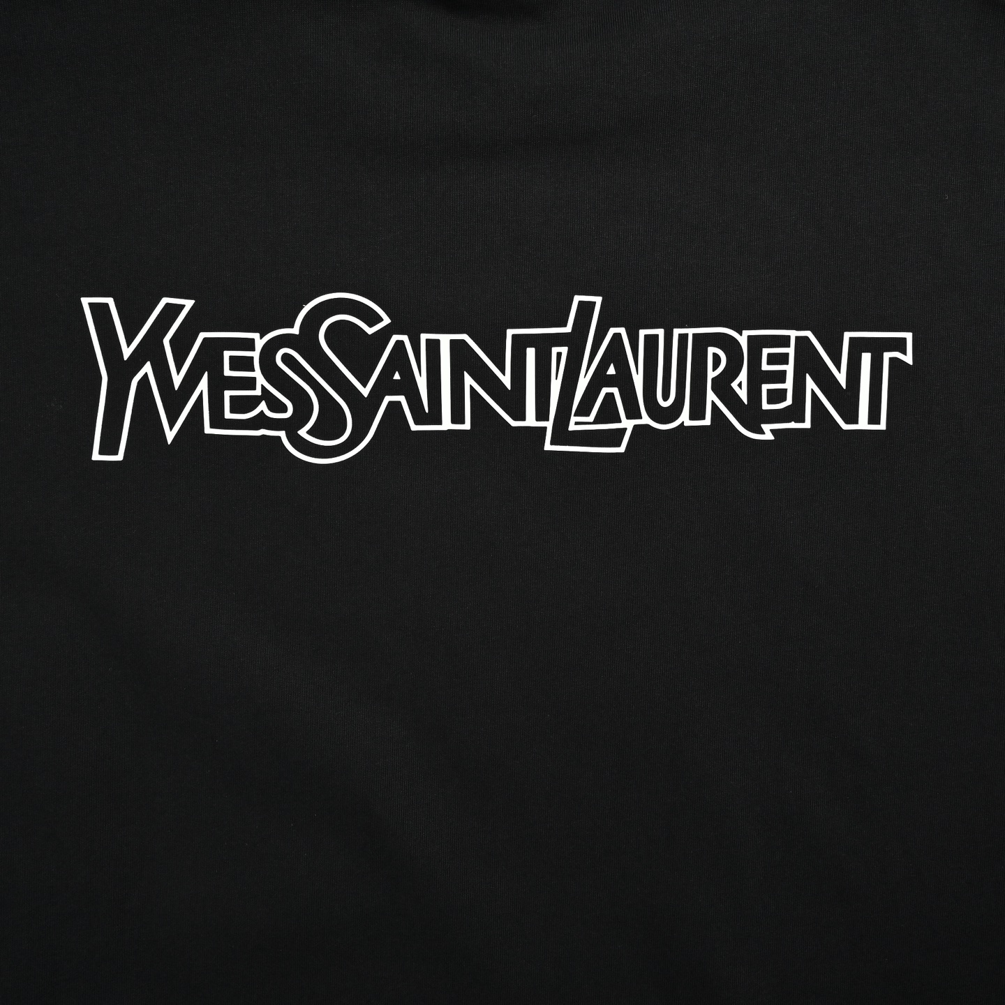 SAINT LAURENT/圣罗兰 前后硅胶字母印花短袖-Top High Quatity Cheap Sneakers Fashion Clothing Clothes Bags handbags Shoes of all Brand wholesale With The best Quality And Beautiful Price from China Factory Chinese suppliers wholesaler seller SAINT LAURENT/圣罗兰 前后硅胶字母印花短袖