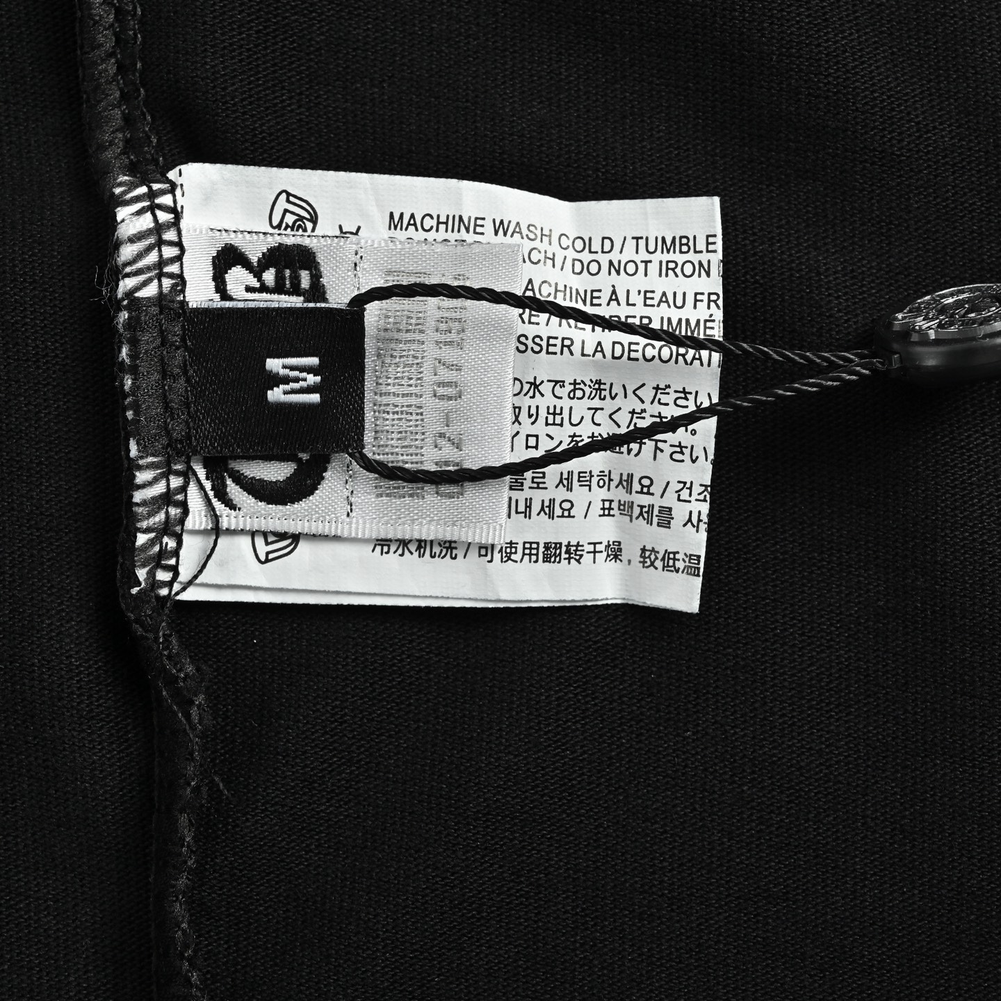 Chrome Hearts/克罗心 贴布十字架刺绣短袖 黑色 白色