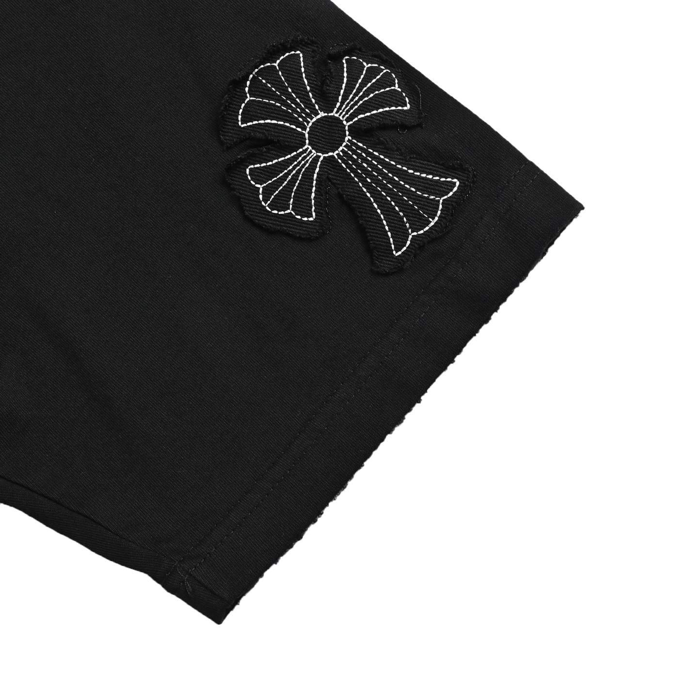 Chrome Hearts/克罗心 多标贴布十字架刺绣短袖 黑色 白色-Top High Quatity Cheap Sneakers Fashion Clothing Clothes Bags handbags Shoes of all Brand wholesale With The best Quality And Beautiful Price from China Factory Chinese suppliers wholesaler seller Chrome Hearts/克罗心 多标贴布十字架刺绣短袖 黑色 白色