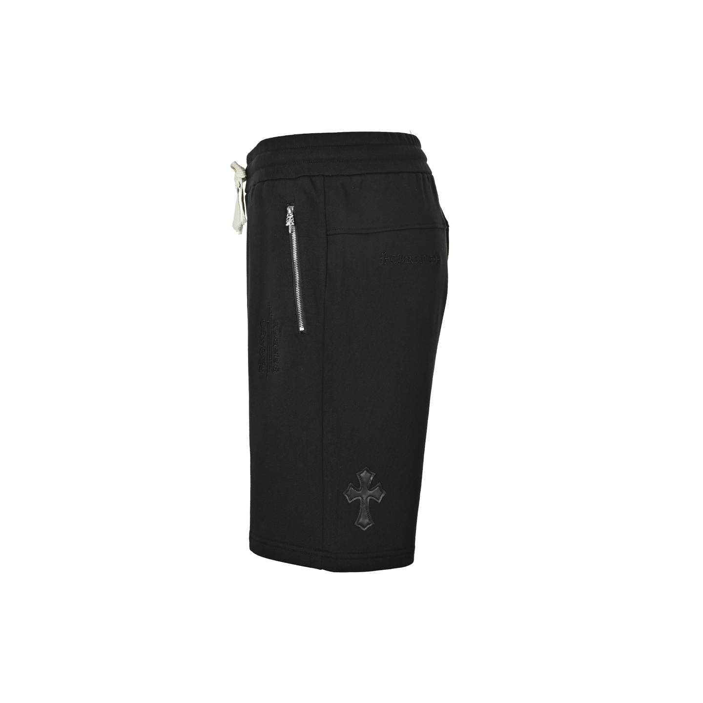 Chrome Hearts/克罗心 25ss 刺绣皮标短裤 克罗心-Top High Quatity Cheap Sneakers Fashion Clothing Clothes Bags handbags Shoes of all Brand wholesale With The best Quality And Beautiful Price from China Factory Chinese suppliers wholesaler seller Chrome Hearts/克罗心 25ss 刺绣皮标短裤 克罗心