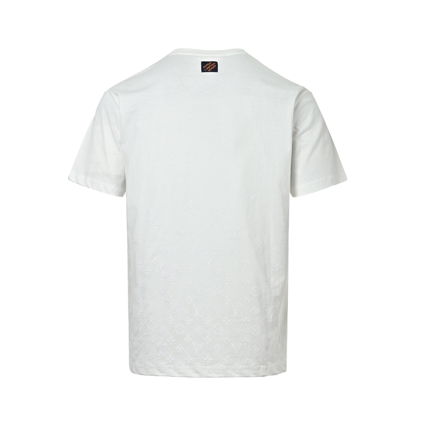 Louis Vuitton/路易威登 26ss 植绒老花镂空渐变短袖