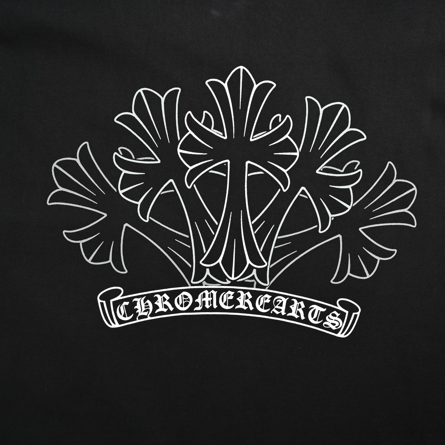 Chrome Hearts/克罗心 素描十字架印花短袖-Top High Quatity Cheap Sneakers Fashion Clothing Clothes Bags handbags Shoes of all Brand wholesale With The best Quality And Beautiful Price from China Factory Chinese suppliers wholesaler seller Chrome Hearts/克罗心 素描十字架印花短袖