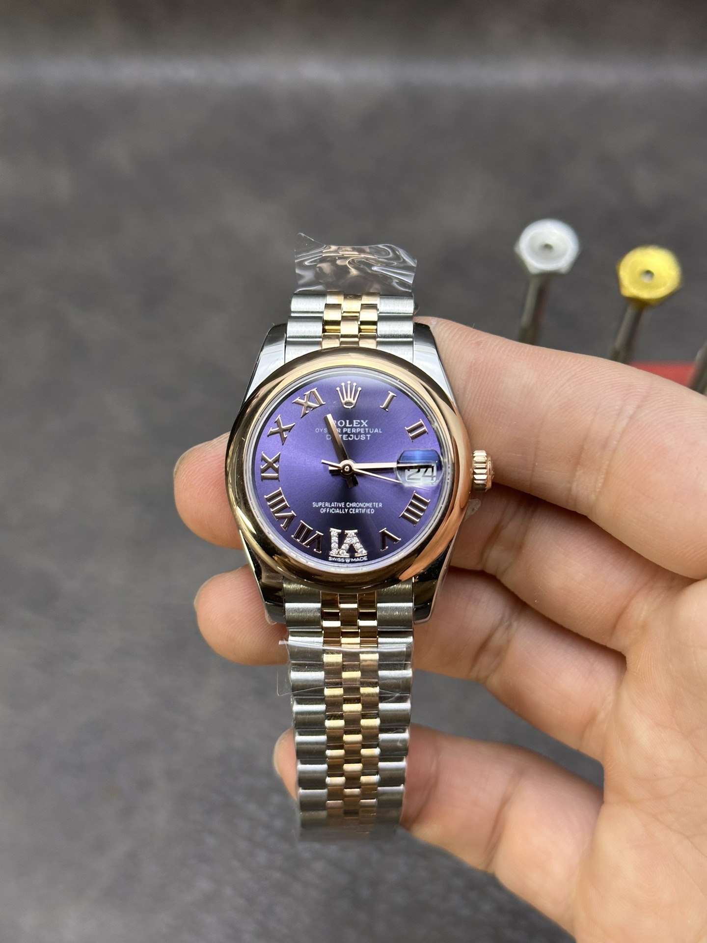 Rolex A+ Factory / 易厂 Factory新品劳力士Rolex女款蚝式日志型腕表31mm 到货