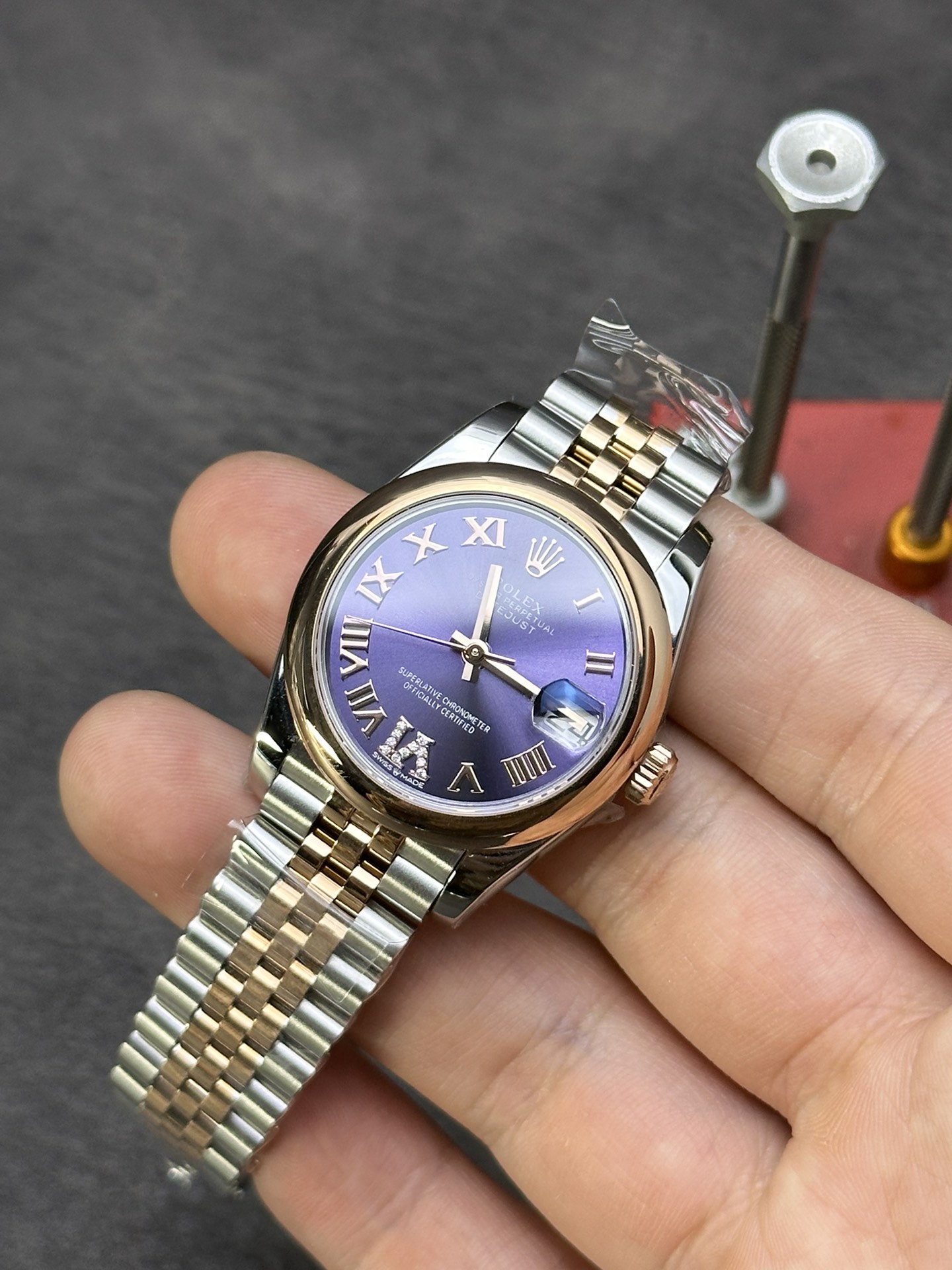 Rolex A+ Factory / 易厂 Factory新品劳力士Rolex女款蚝式日志型腕表31mm 到货