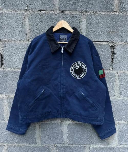 Stussy x Denim Tears Workwear Jacket - Navy Blue 1 Stussy x Denim Tears Workwear Jacket - Navy Blue