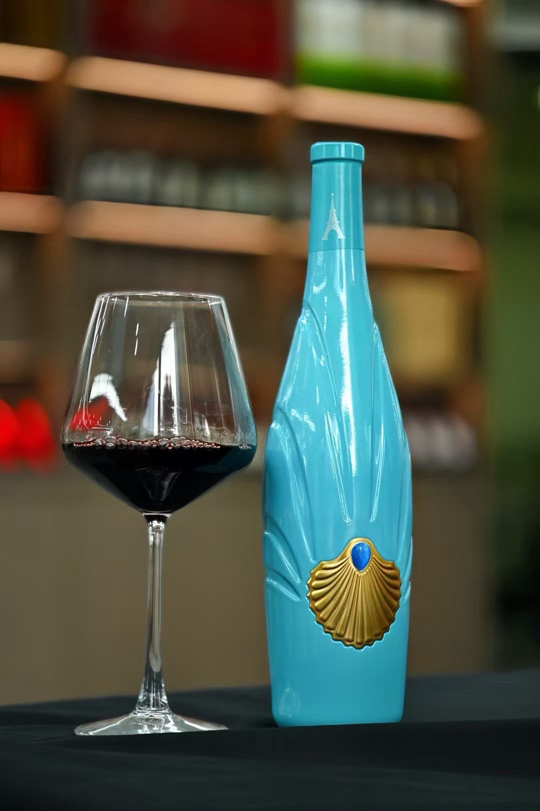 The Ocean Star Ice Soul Dry Red Wine exhibits a vivid, luminous, and dee - Comprehensive 2