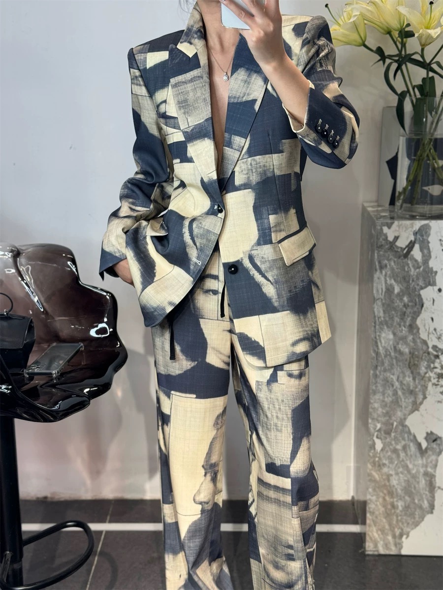 High-Quality Female Suit Sets for 2024 Fashion: P748 Exchange Support & Big Money - 图片 6