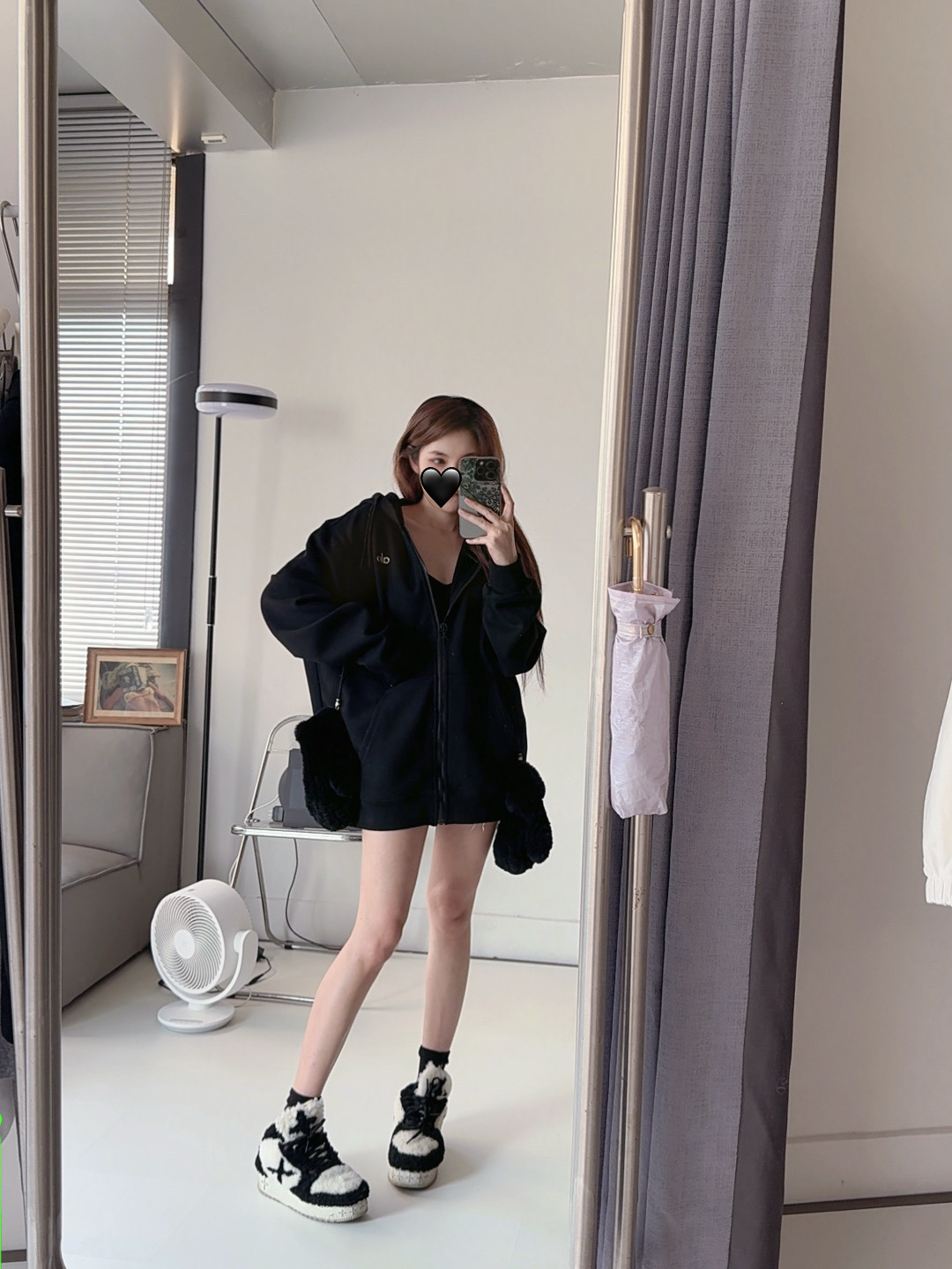 Alo Accolade jacket lounge black yoga