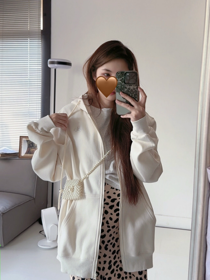 Alo Accolade jacket lounge ivory yoga