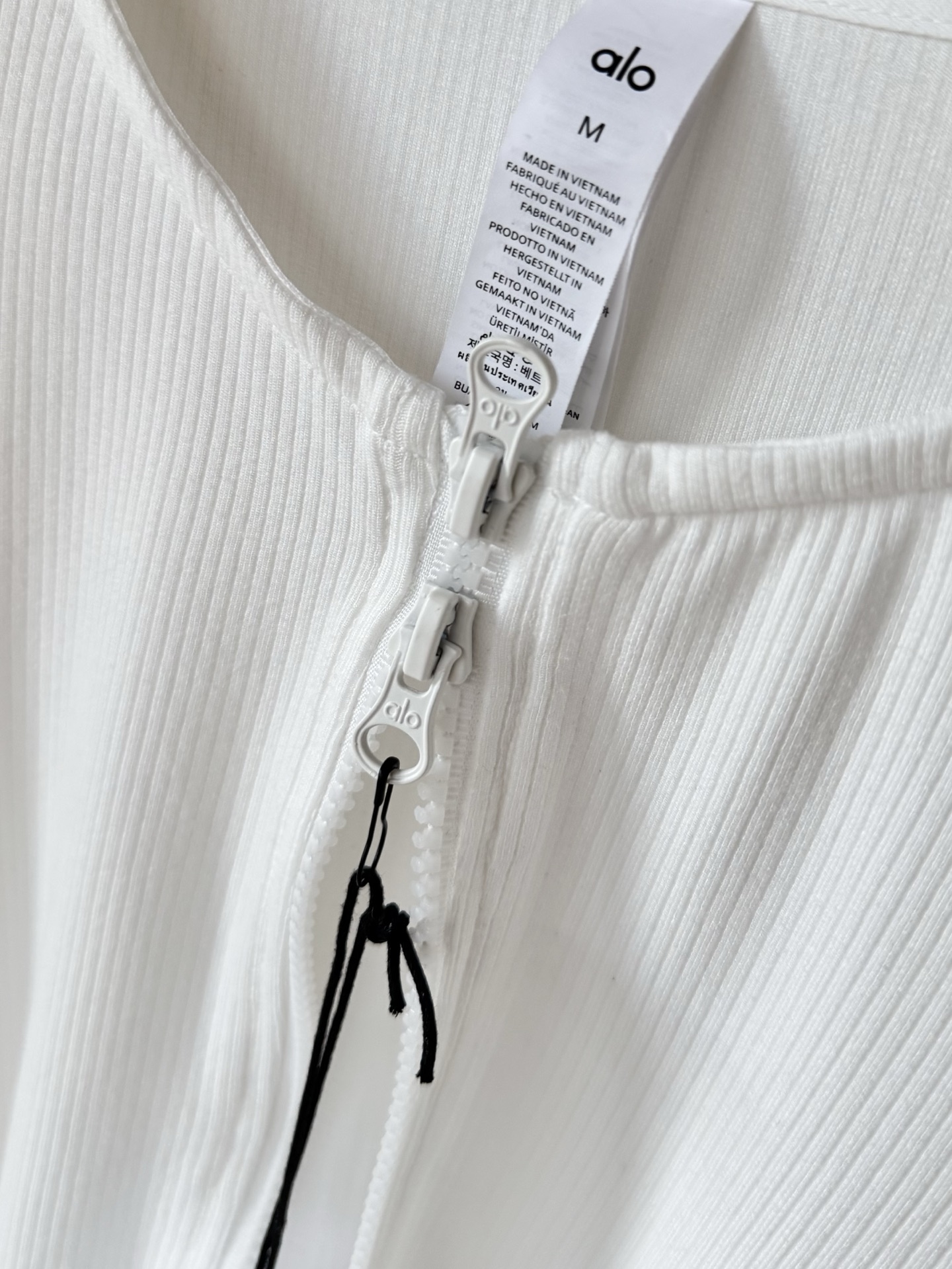 Alo jacket everyday white yoga