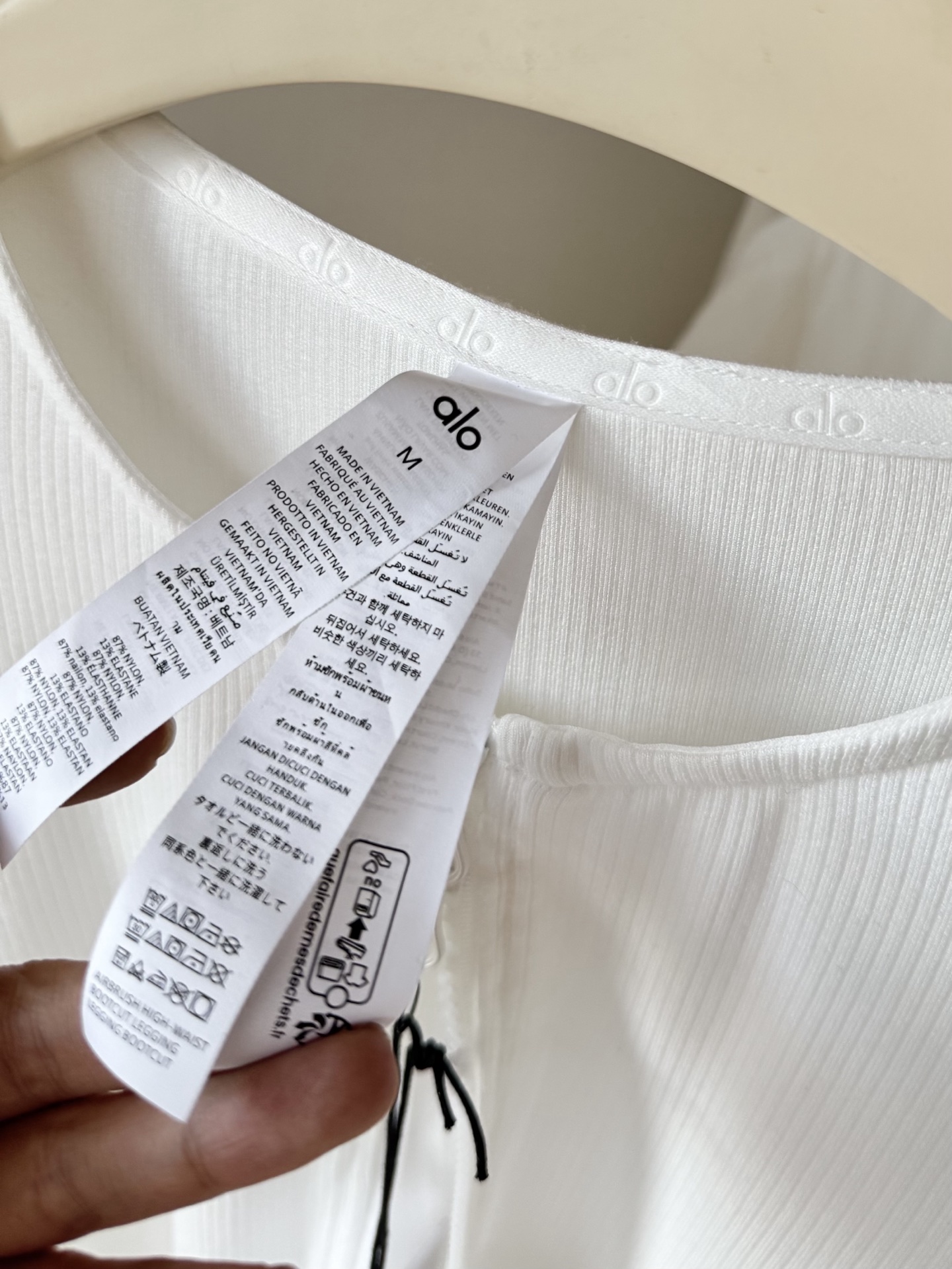 Alo jacket everyday white yoga