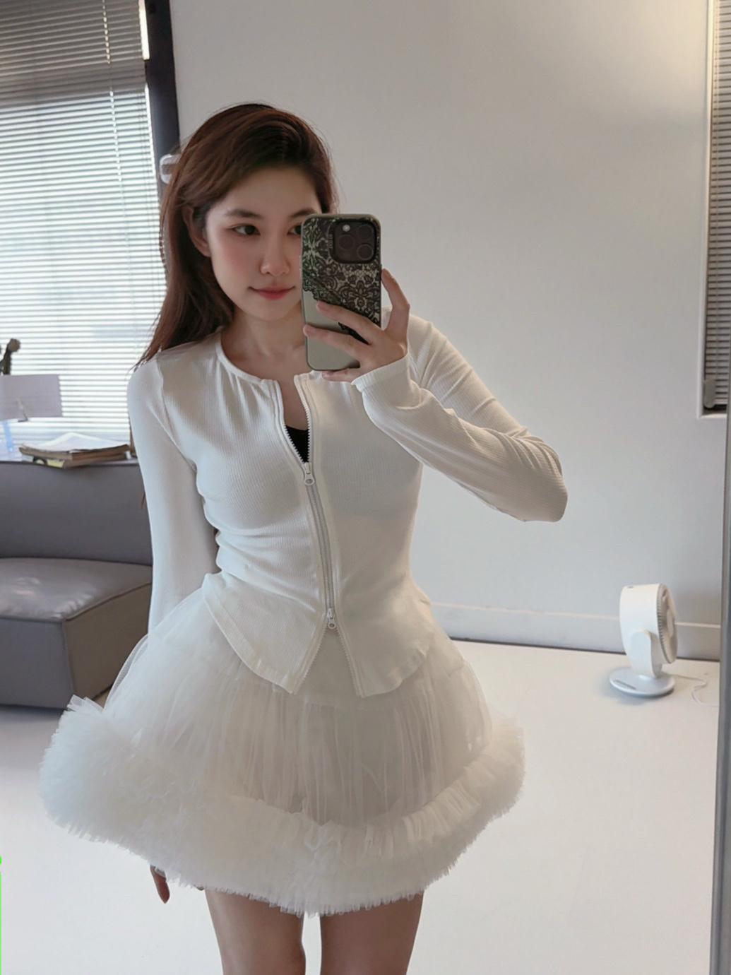 Alo Jacket White yoga