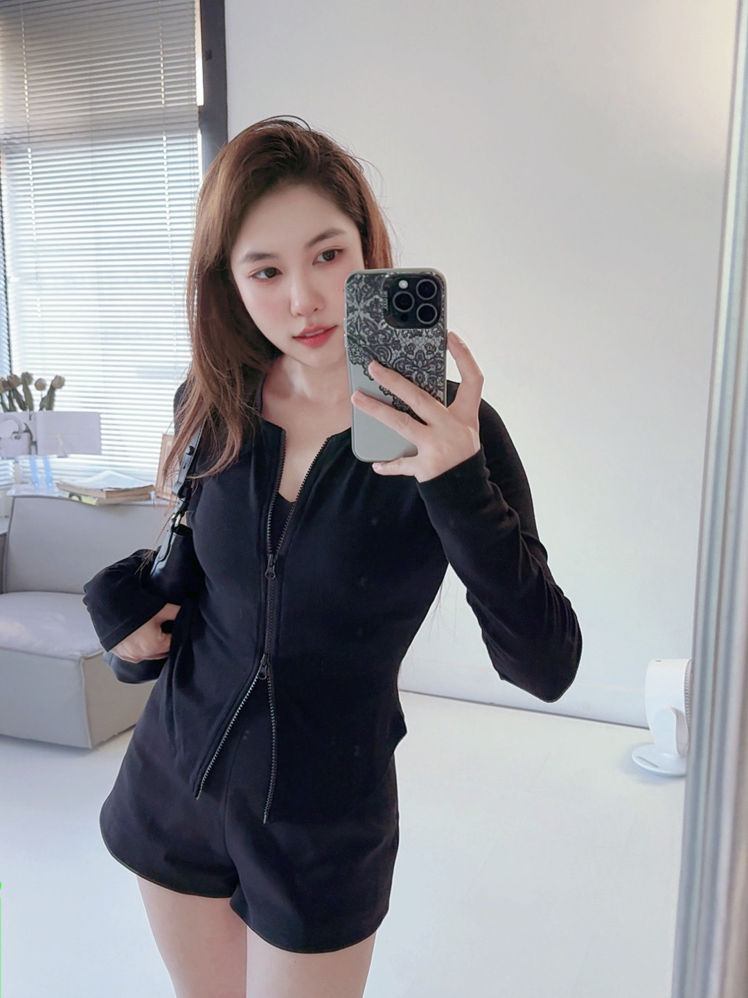 Alo jacket everyday black yoga