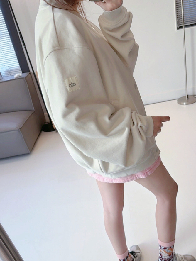 Alo jacket everyday bone yoga