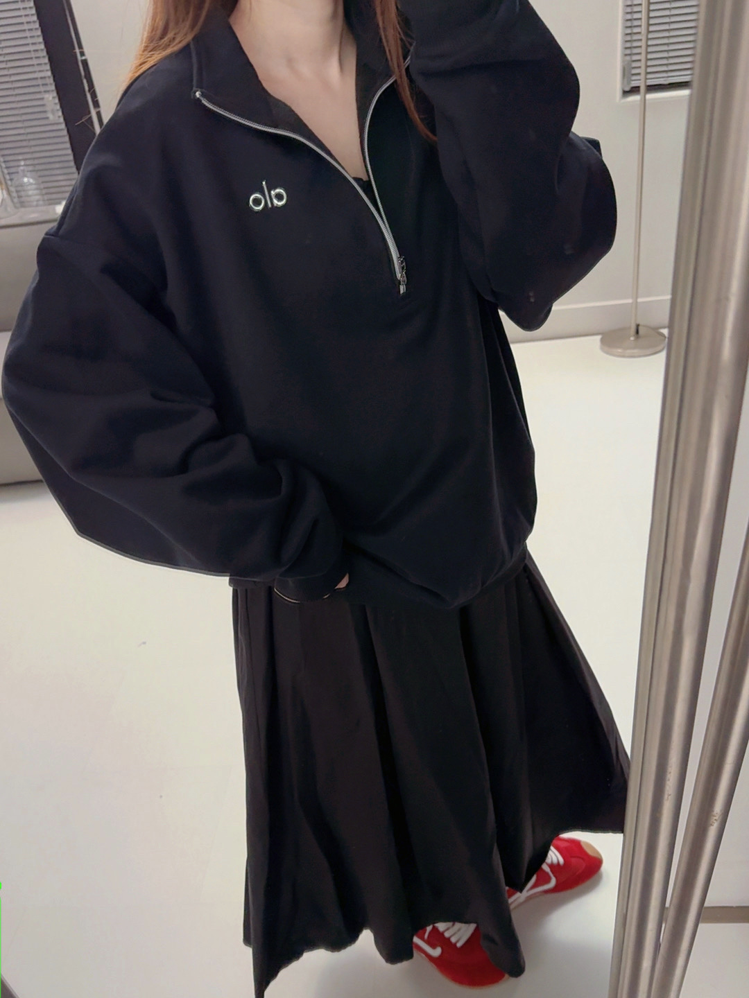 Alo Long sleeve BLACK yoga
