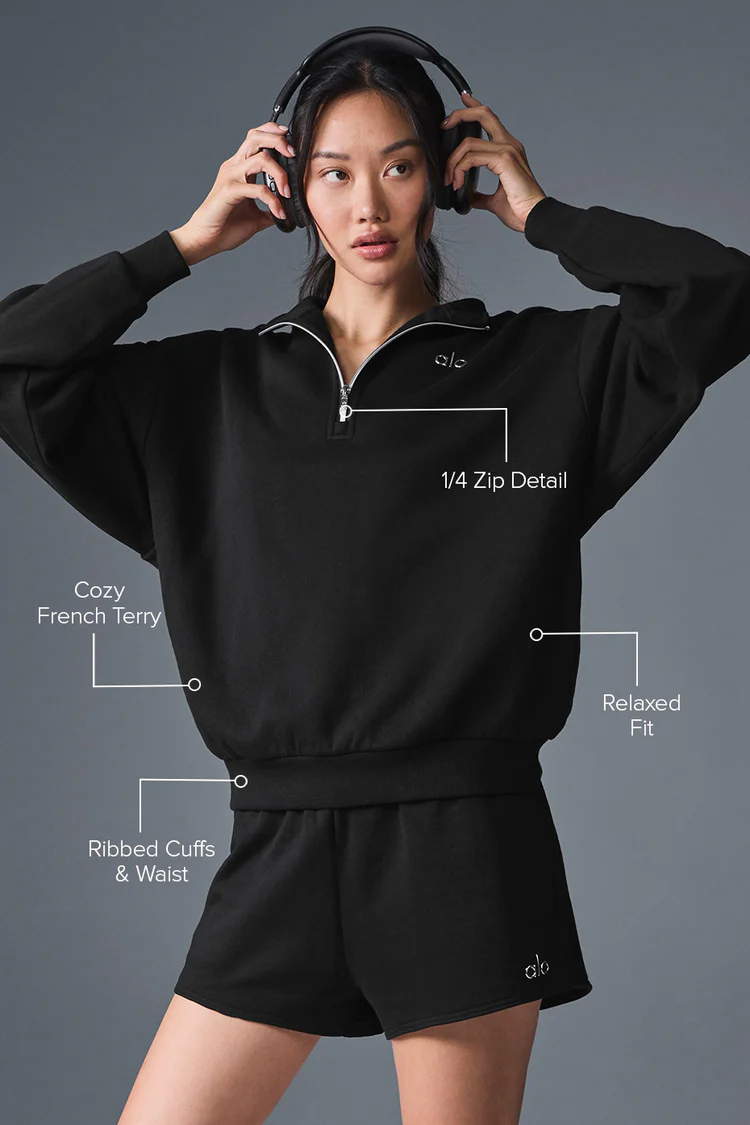 Alo Long sleeve BLACK yoga
