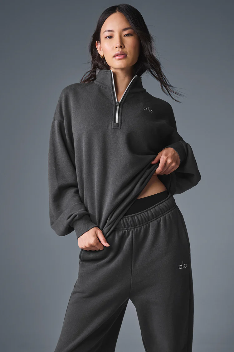 Alo Long sleeve Anthracite yoga