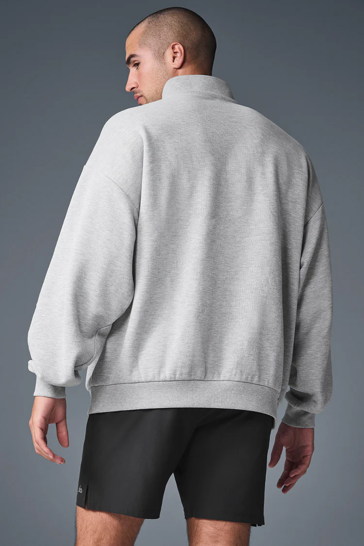 Alo Manga comprida Atlético Heather Grey — photo 9
