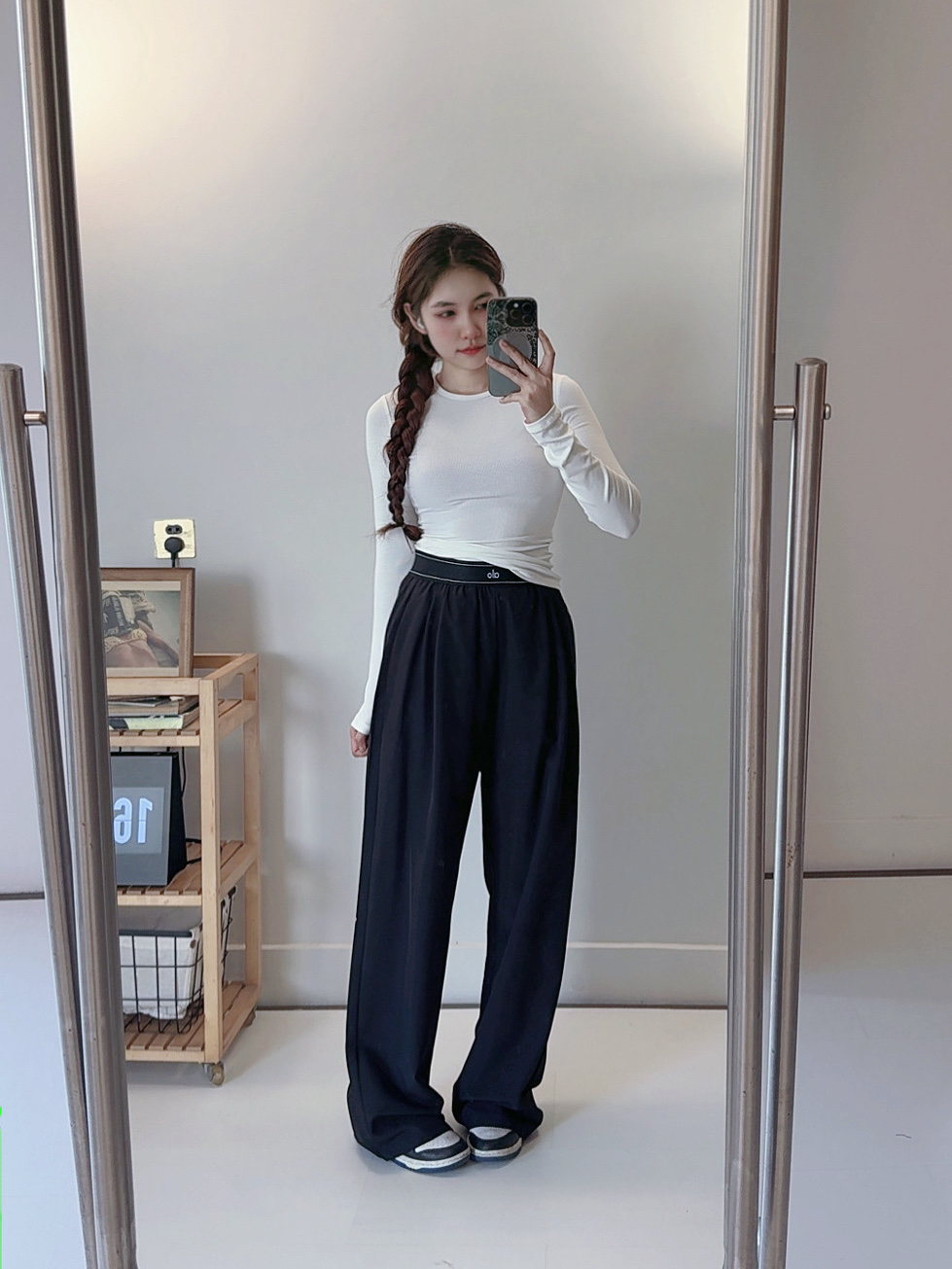 Alo Ribbed Modal Long Sleeve long sleeve everyday white yoga