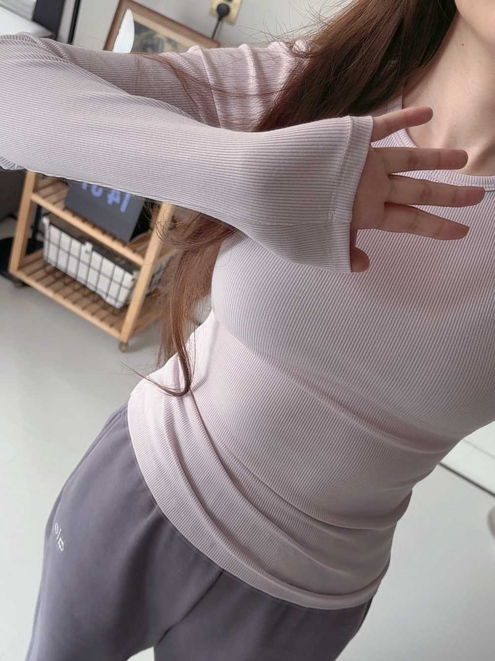 Alo Long sleeve Alo Ribbed Modal yoga