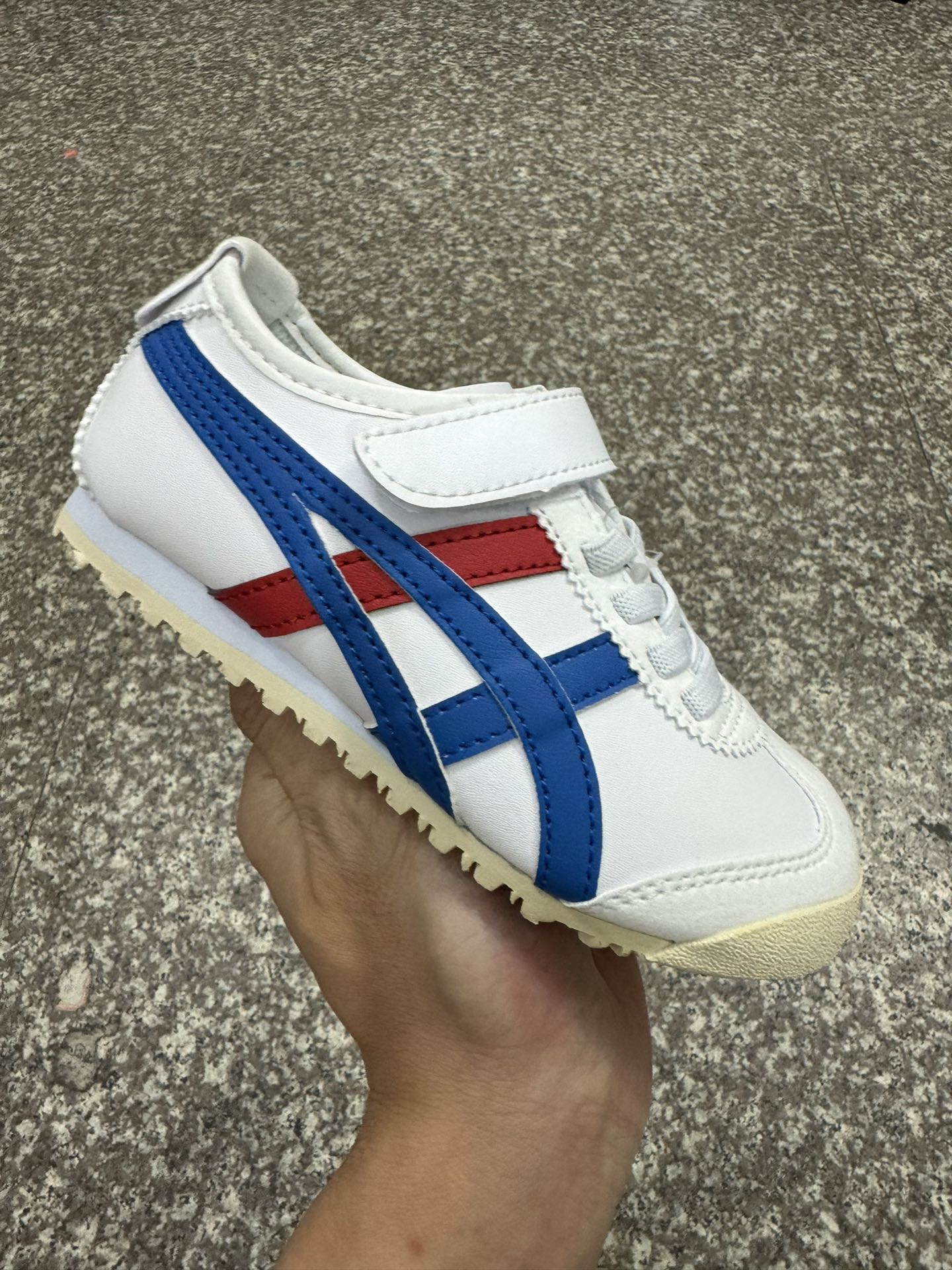 Onitsuka Tiger Sapatos Infantis Crianças Borracha