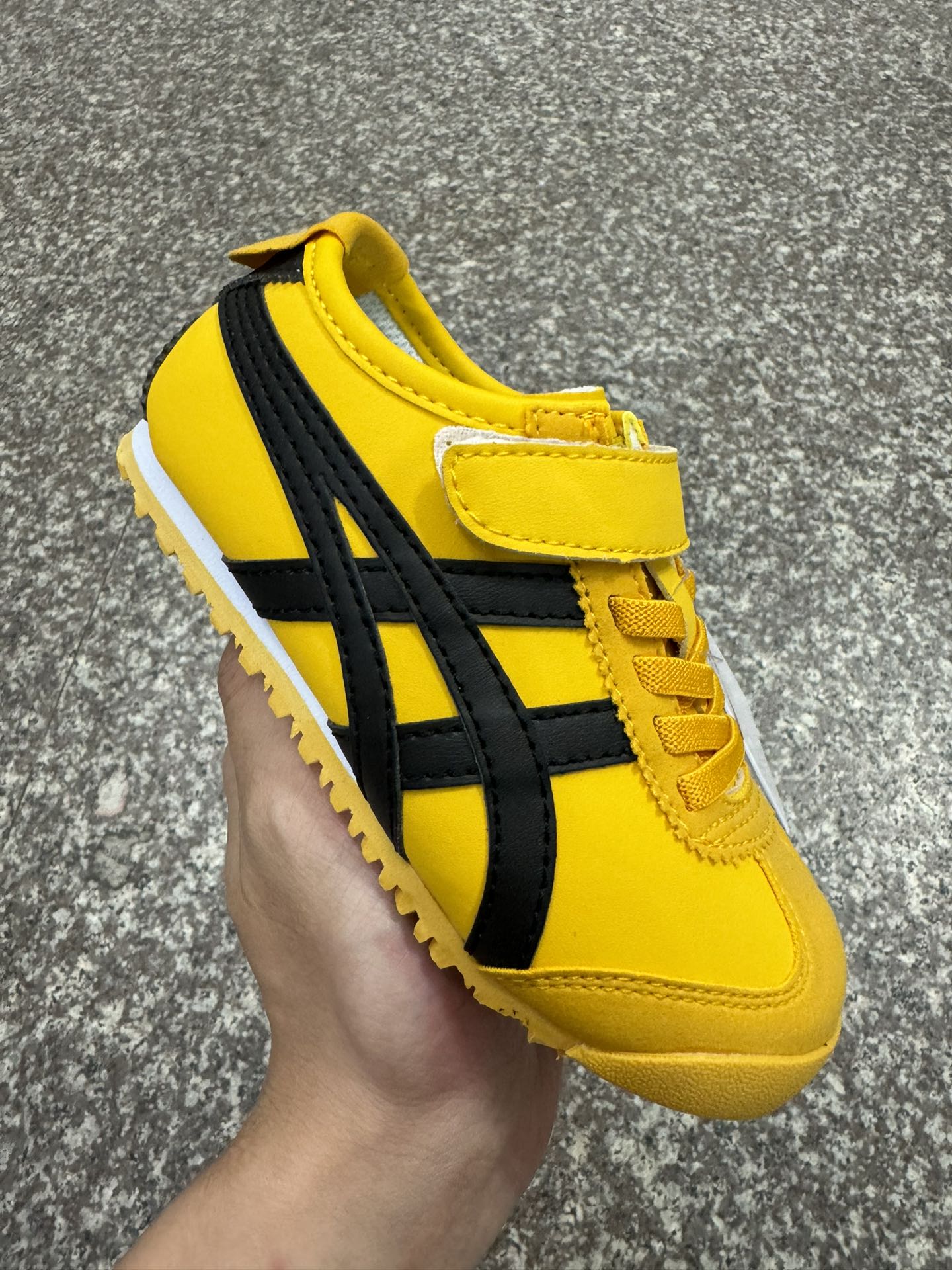 Onitsuka Tiger Sapatos Infantis Crianças Borracha