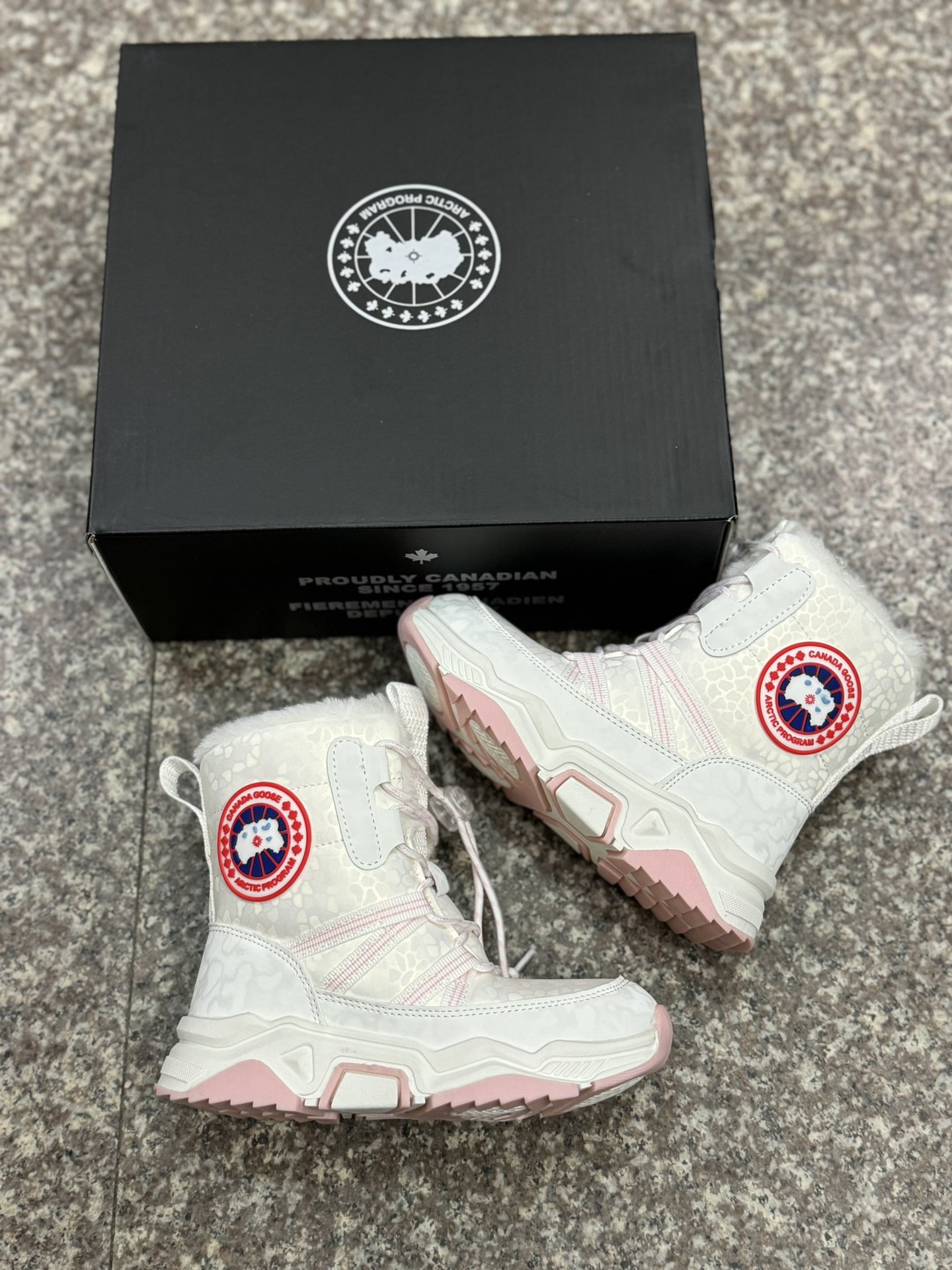 图片[9]-2024鹅牌雪地靴冬季加绒加厚防水防滑厚底保暖童鞋棉鞋 尺码30-37-选品中心