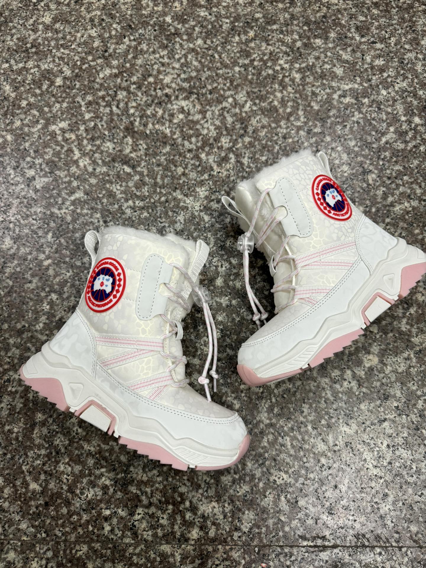 图片[7]-2024鹅牌雪地靴冬季加绒加厚防水防滑厚底保暖童鞋棉鞋 尺码30-37-选品中心