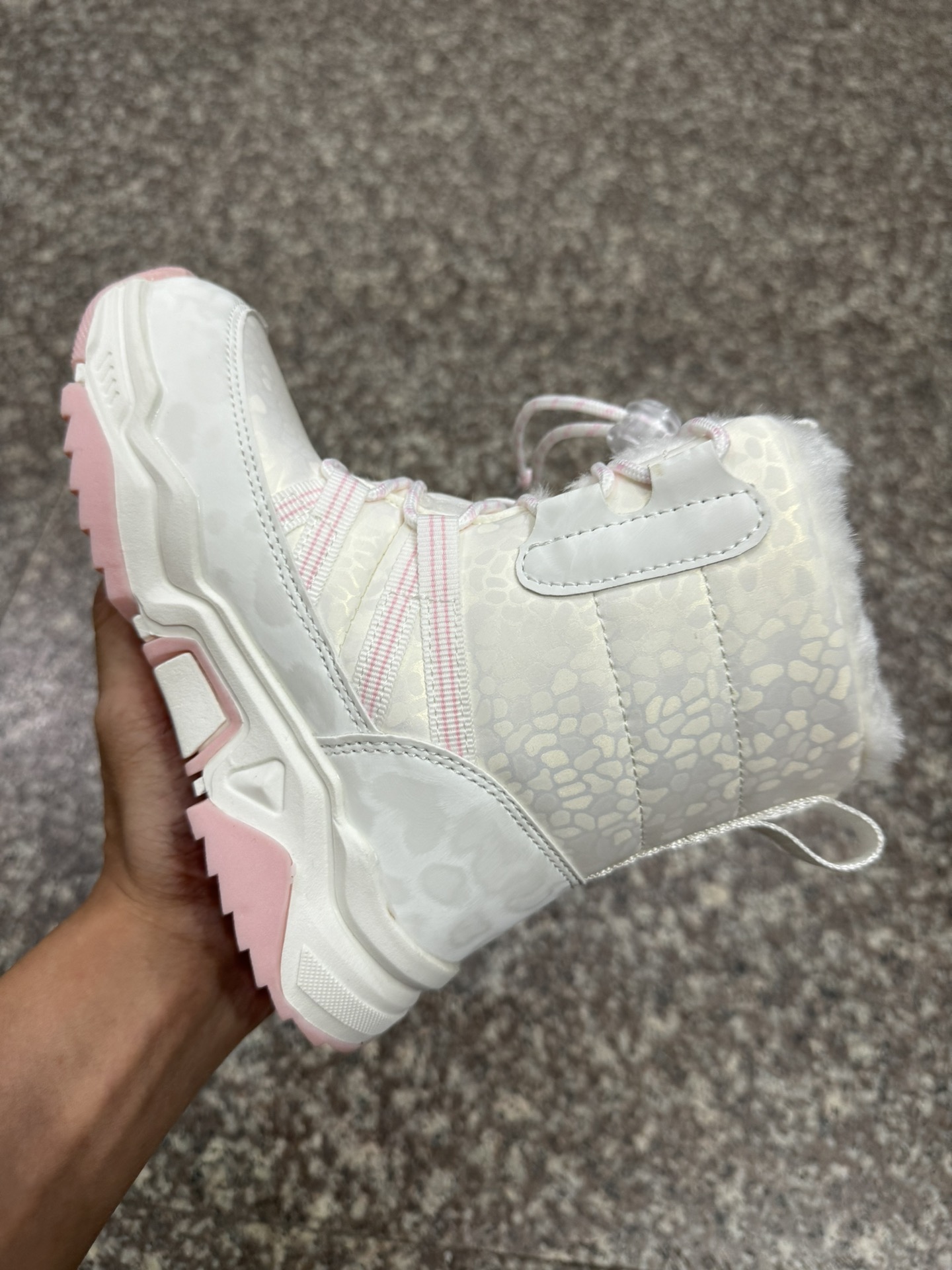 图片[3]-2024鹅牌雪地靴冬季加绒加厚防水防滑厚底保暖童鞋棉鞋 尺码30-37-选品中心