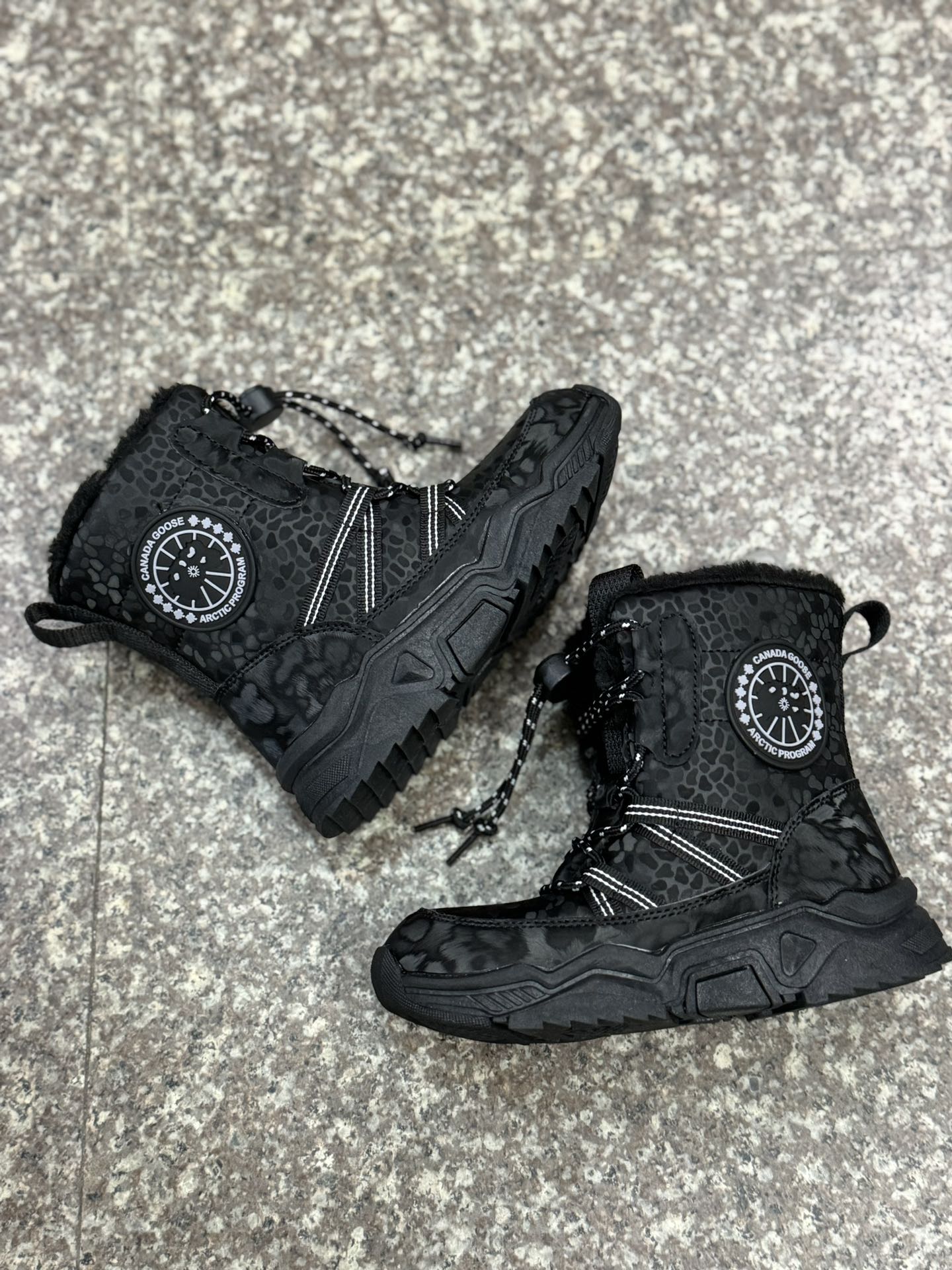 图片[7]-2024鹅牌雪地靴冬季加绒加厚防水防滑厚底保暖童鞋棉鞋 尺码30-37-选品中心