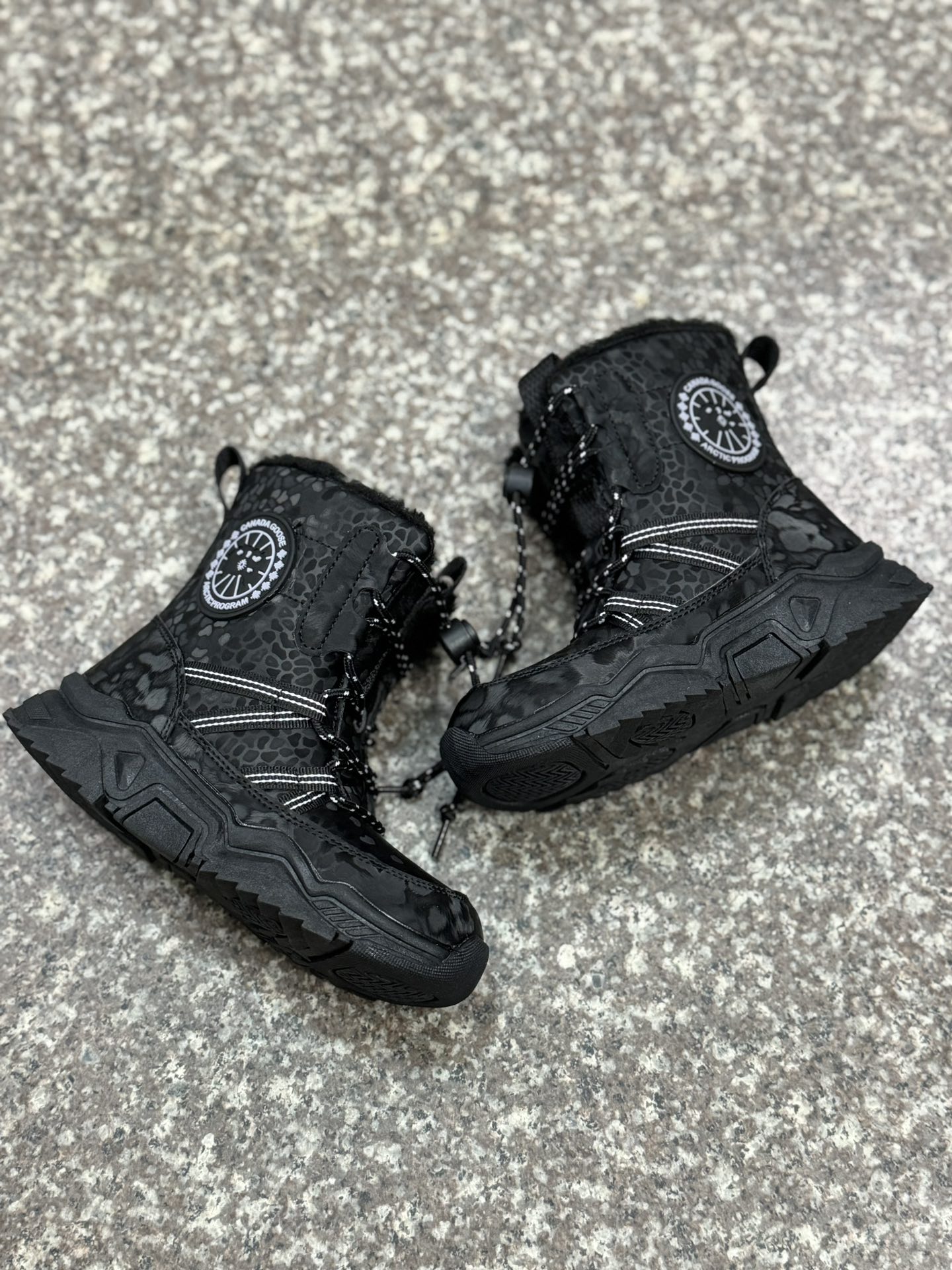 图片[6]-2024鹅牌雪地靴冬季加绒加厚防水防滑厚底保暖童鞋棉鞋 尺码30-37-选品中心