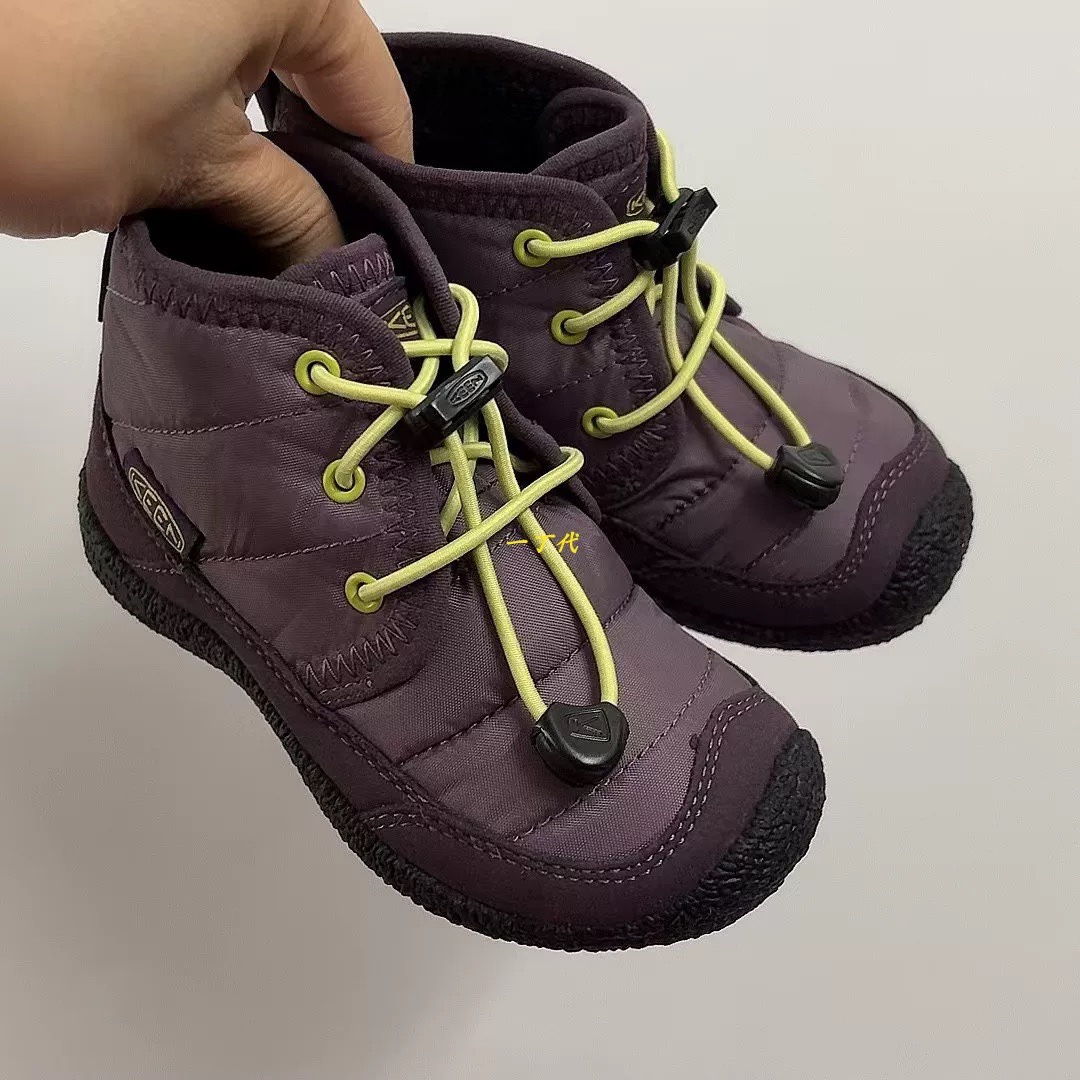 图片[4]-新色 Keen 马球加绒靴 这双加绒马球靴更不会让你失望 上jio很露营风 撞色的配色绝绝子又好看 鞋口鞋舌鞋垫加绒设计保暖效果刚刚好！ 松紧鞋带方便小朋友自己穿脱真的很值得入手一双试试！尺码26-37-选品中心