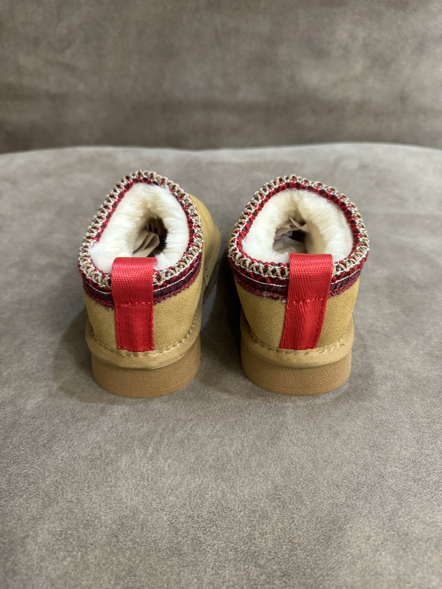 图片[5]-UGG民族风毛毛拖短筒雪地靴童鞋保暖棉鞋童鞋 尺码25-37-选品中心