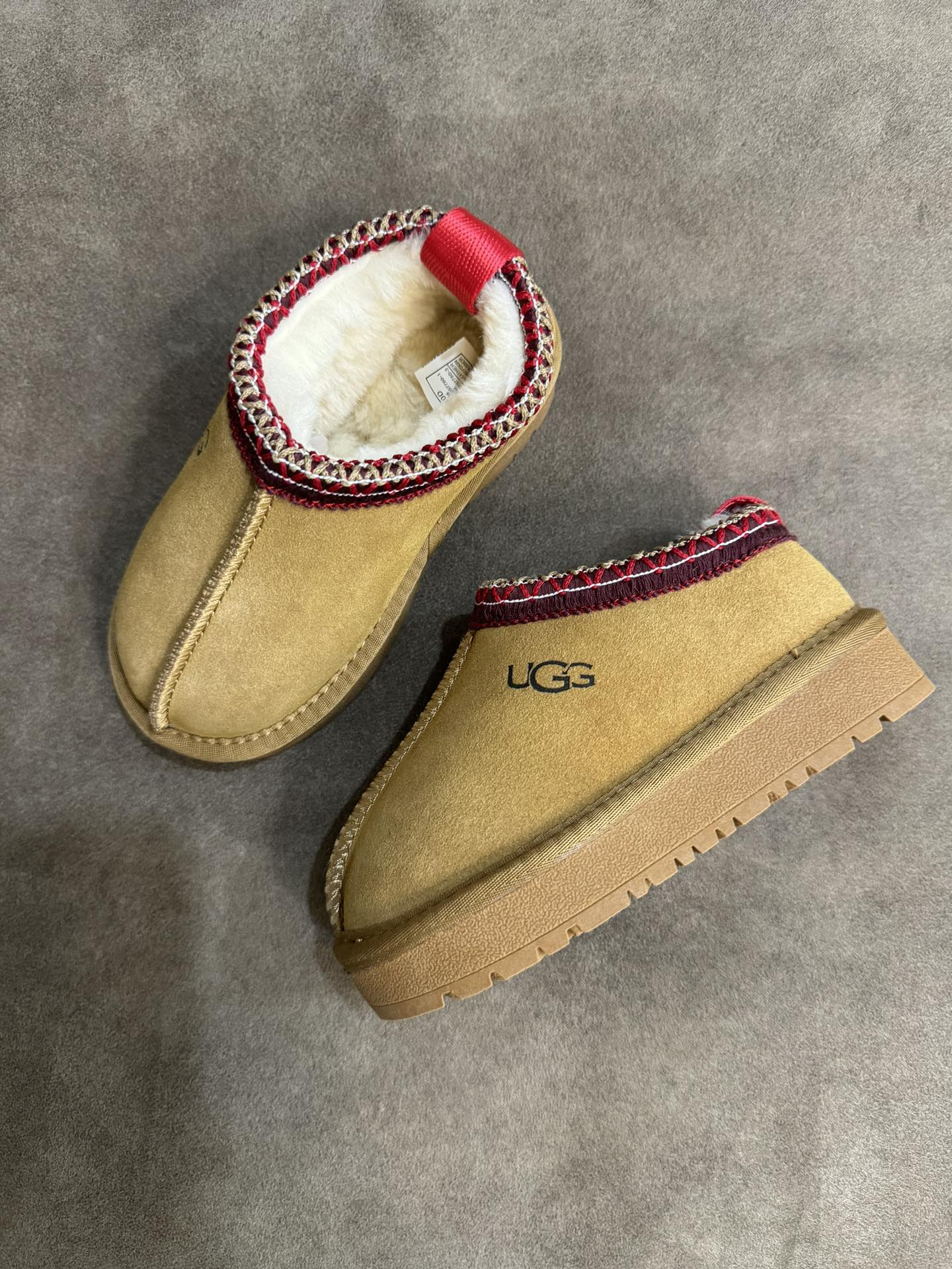 图片[7]-UGG民族风毛毛拖短筒雪地靴童鞋保暖棉鞋童鞋 尺码25-37-选品中心